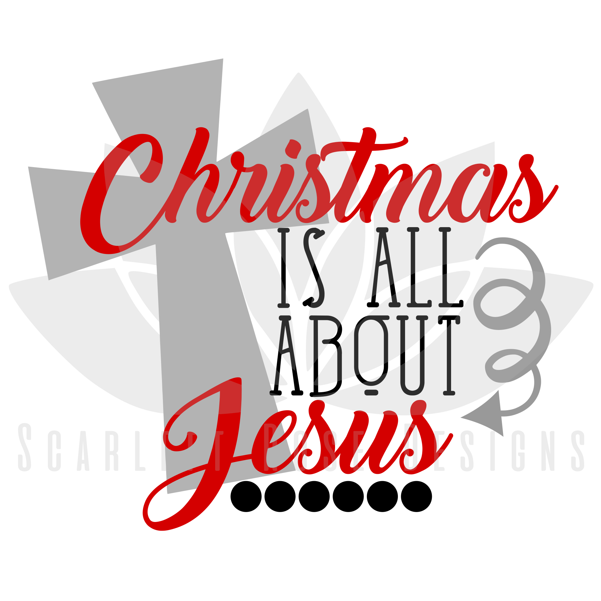 Download Christmas SVG, Christmas Is All About Jesus, cut file ...