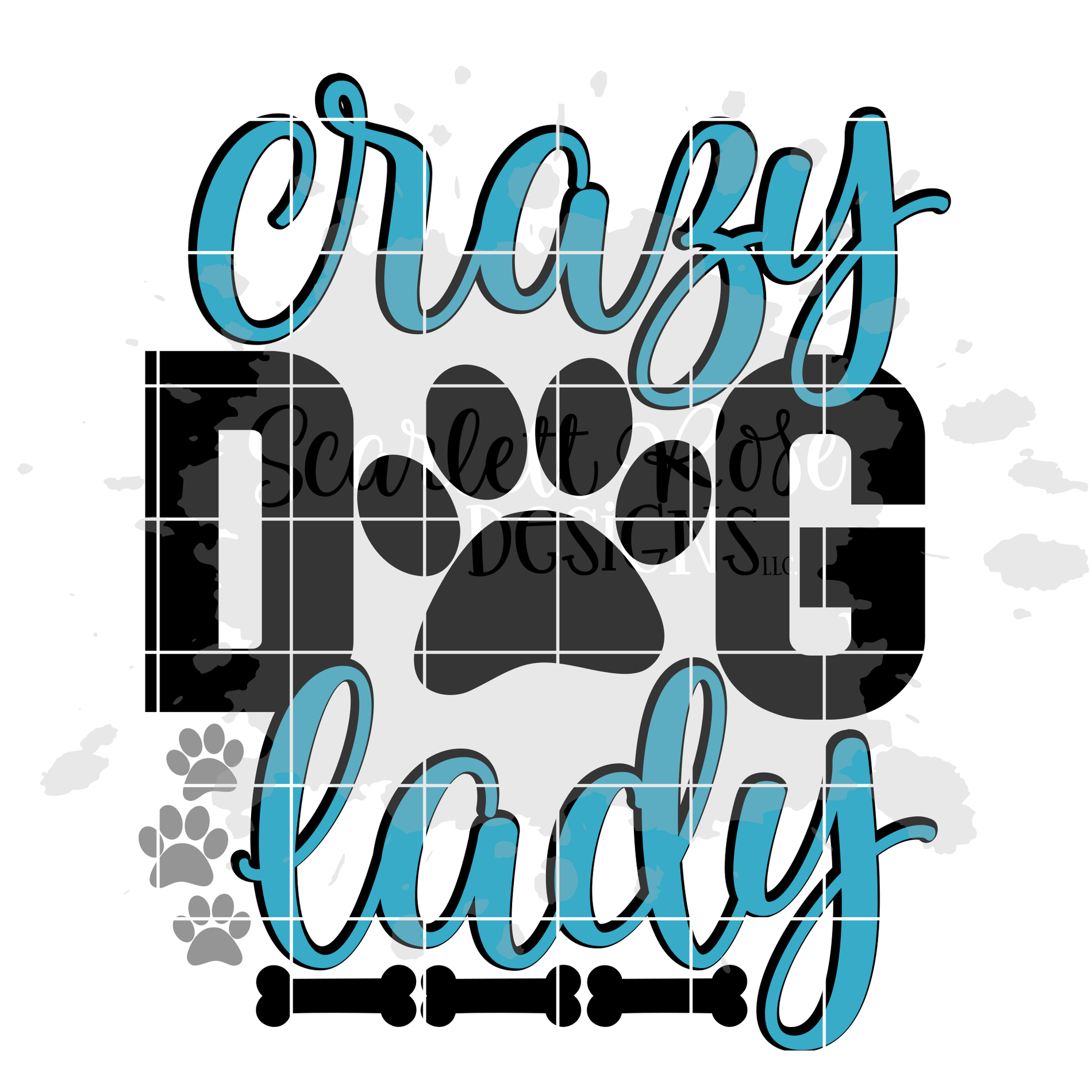 Download Crazy Dog Lady SVG cut file - Scarlett Rose Designs