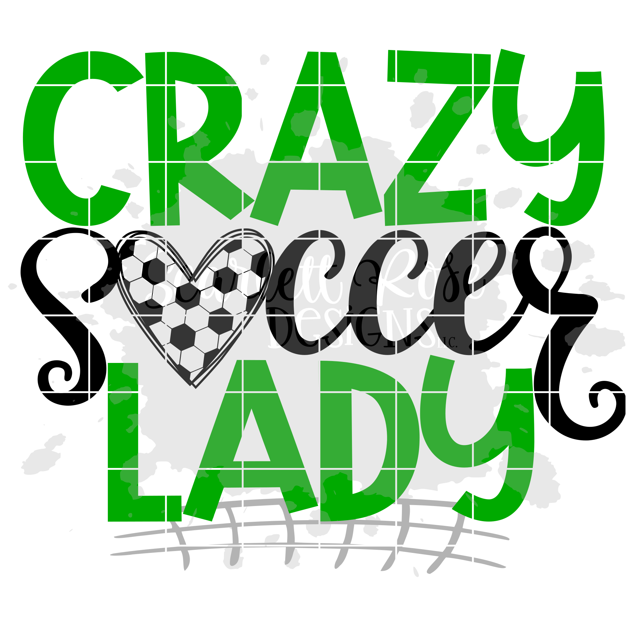 Download Soccer SVG, Crazy Soccer Lady SVG cut file - Scarlett Rose ...