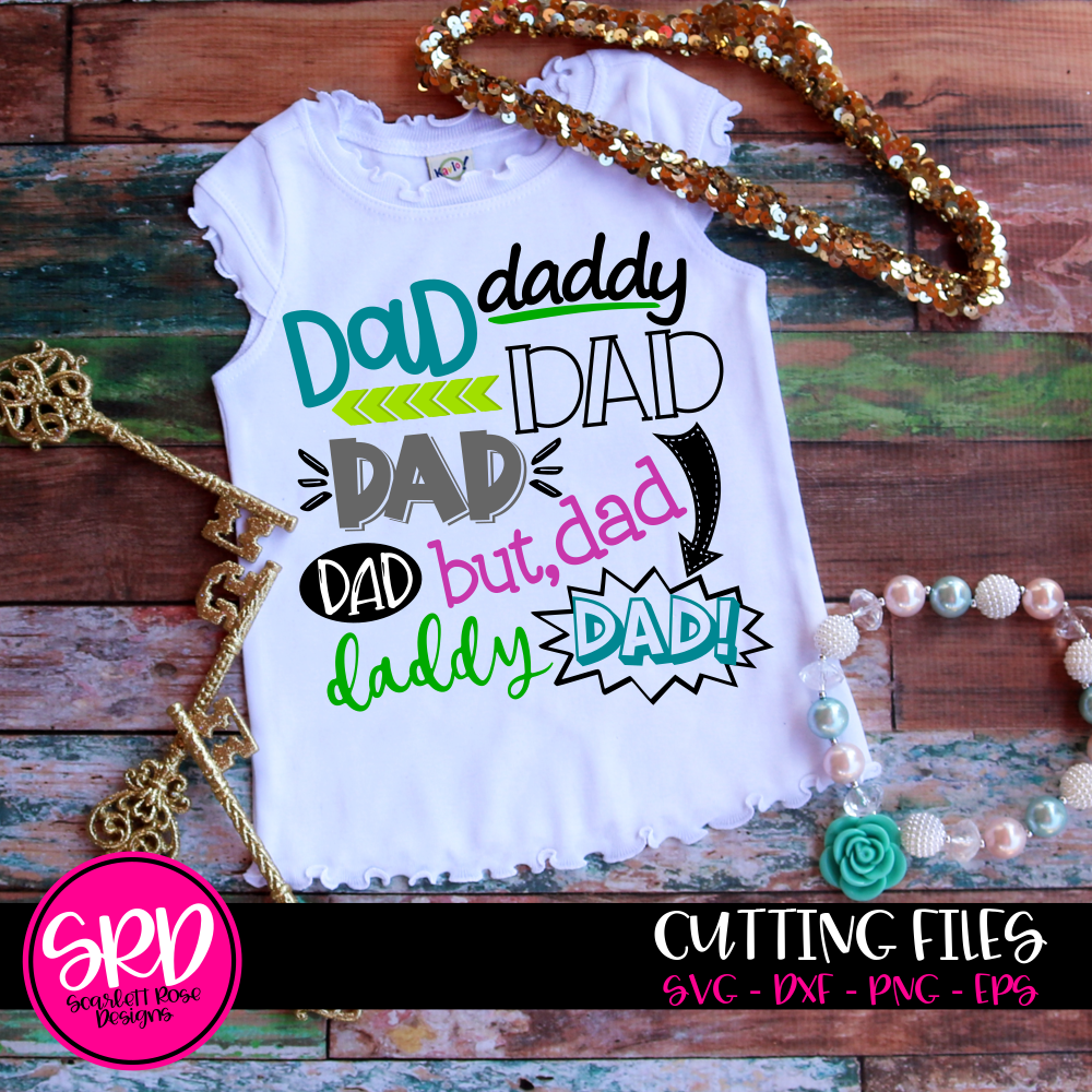 Download Father's Day SVG Designs - Scarlett Rose Designs