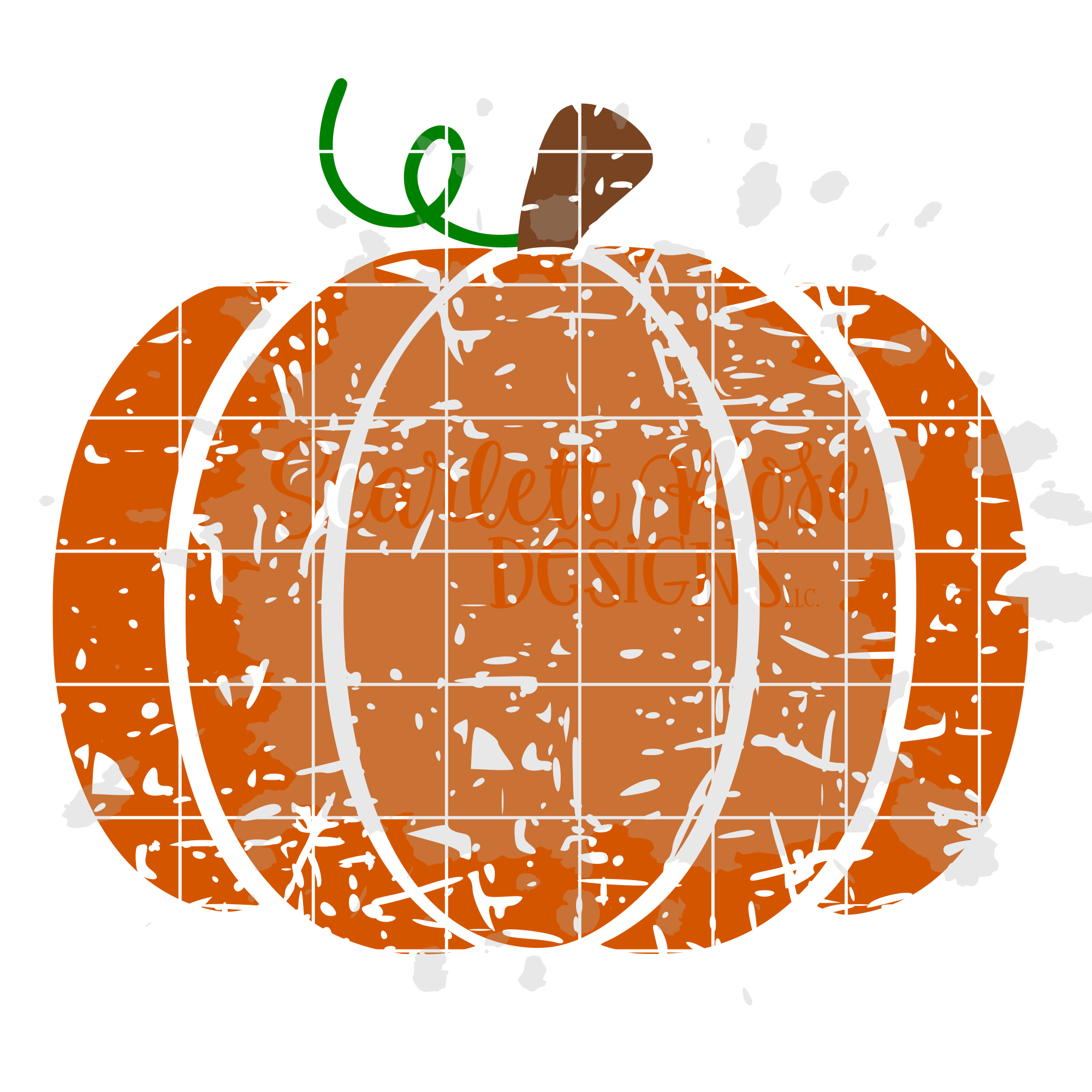 Download Thanksgiving Svg Distressed Pumpkin Svg Cut File Scarlett Rose Designs