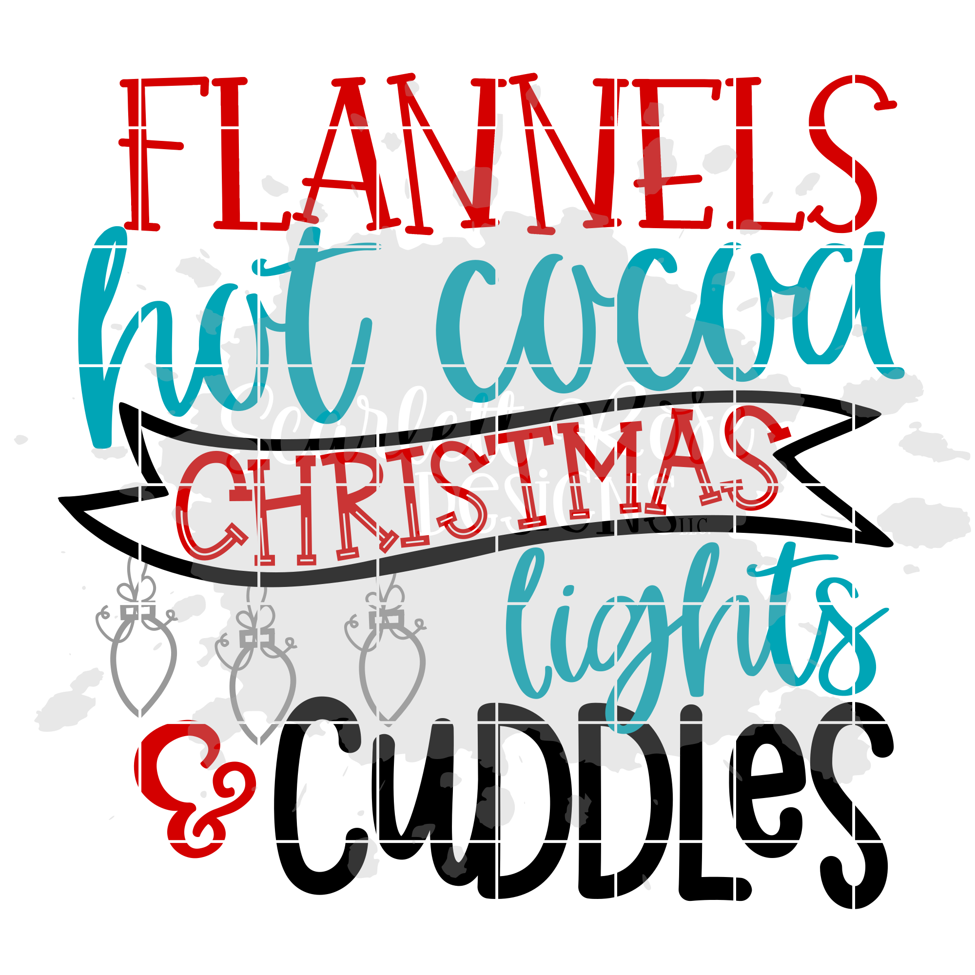 Download Christmas SVG, Flannels, Hot Cocoa, Christmas Lights ...