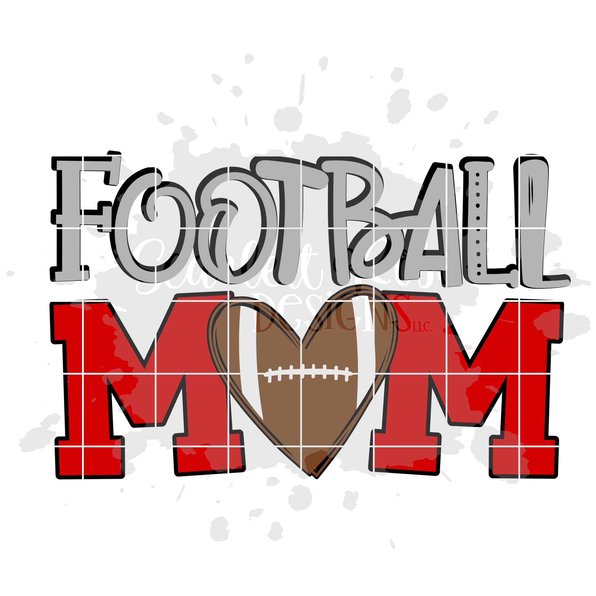 Download Sports SVG, Football Mom SVG cut file - Scarlett Rose Designs