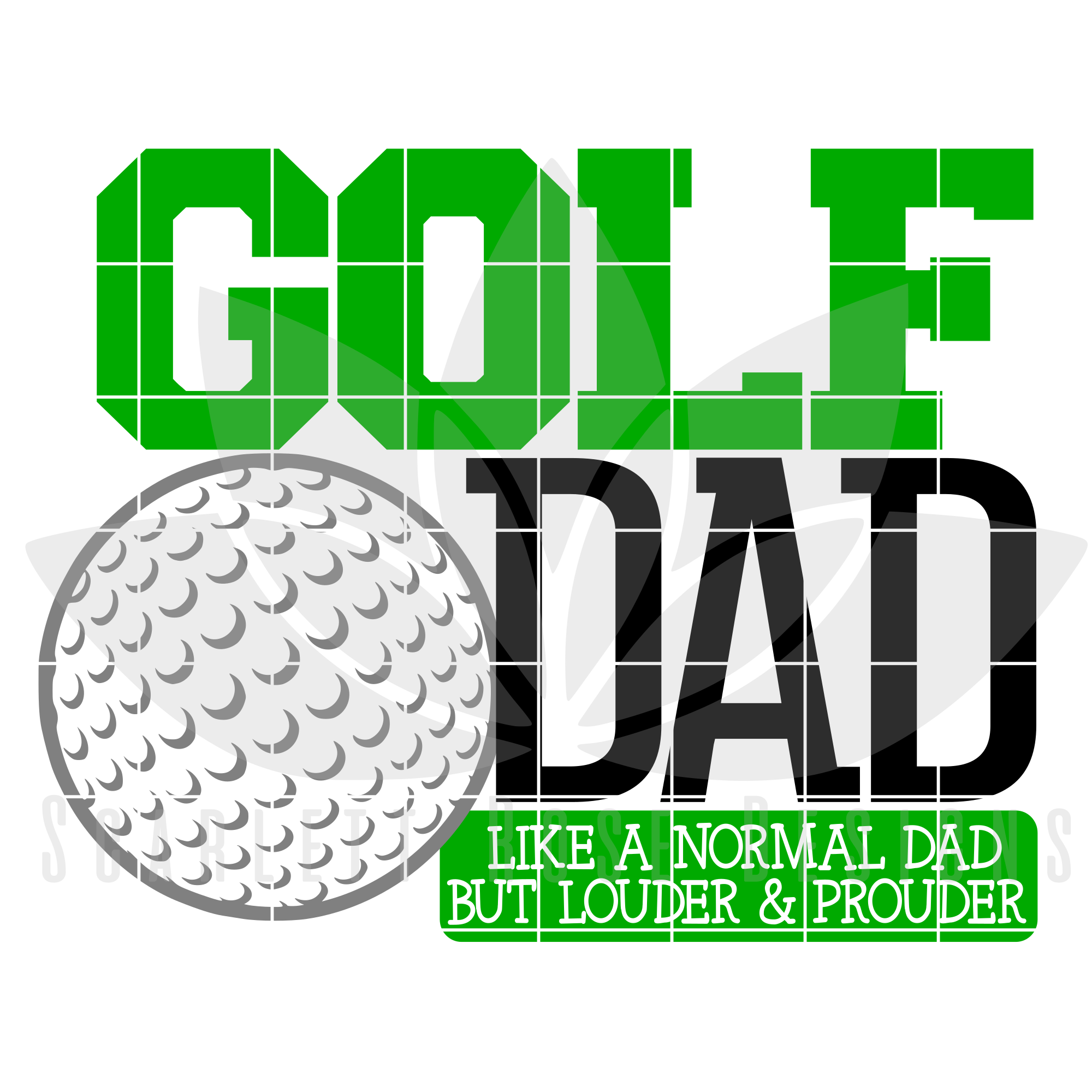 Sports SVG, Golf Dad - Golf Mom SVG SET cut file ...