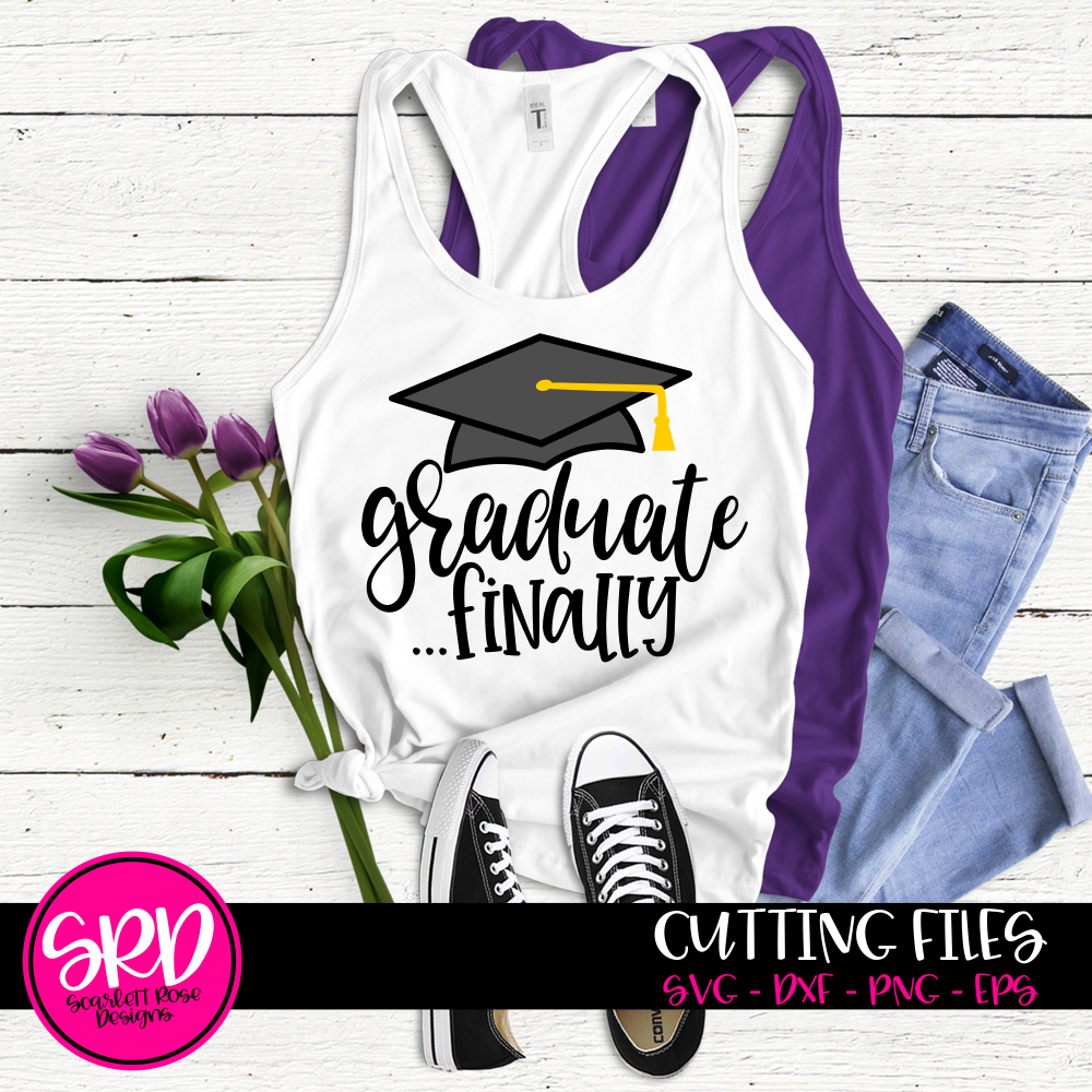 Download School Svg Graduate Finally Graduation Cap Svg Svg Cut File Scarlett Rose Designs