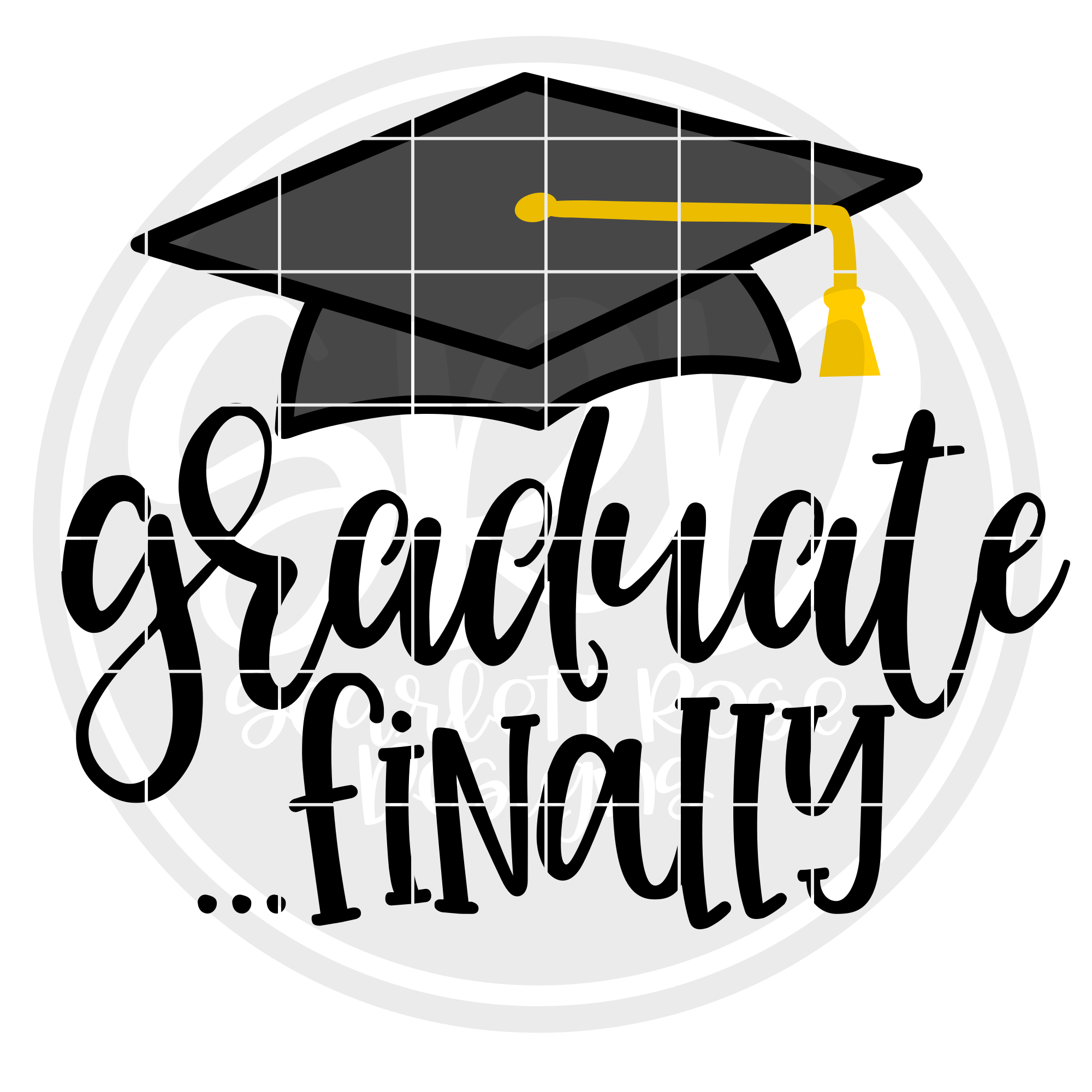 Download School Svg, Graduate Finally - Graduation Cap SVG - SVG cut file - Scarlett Rose Designs