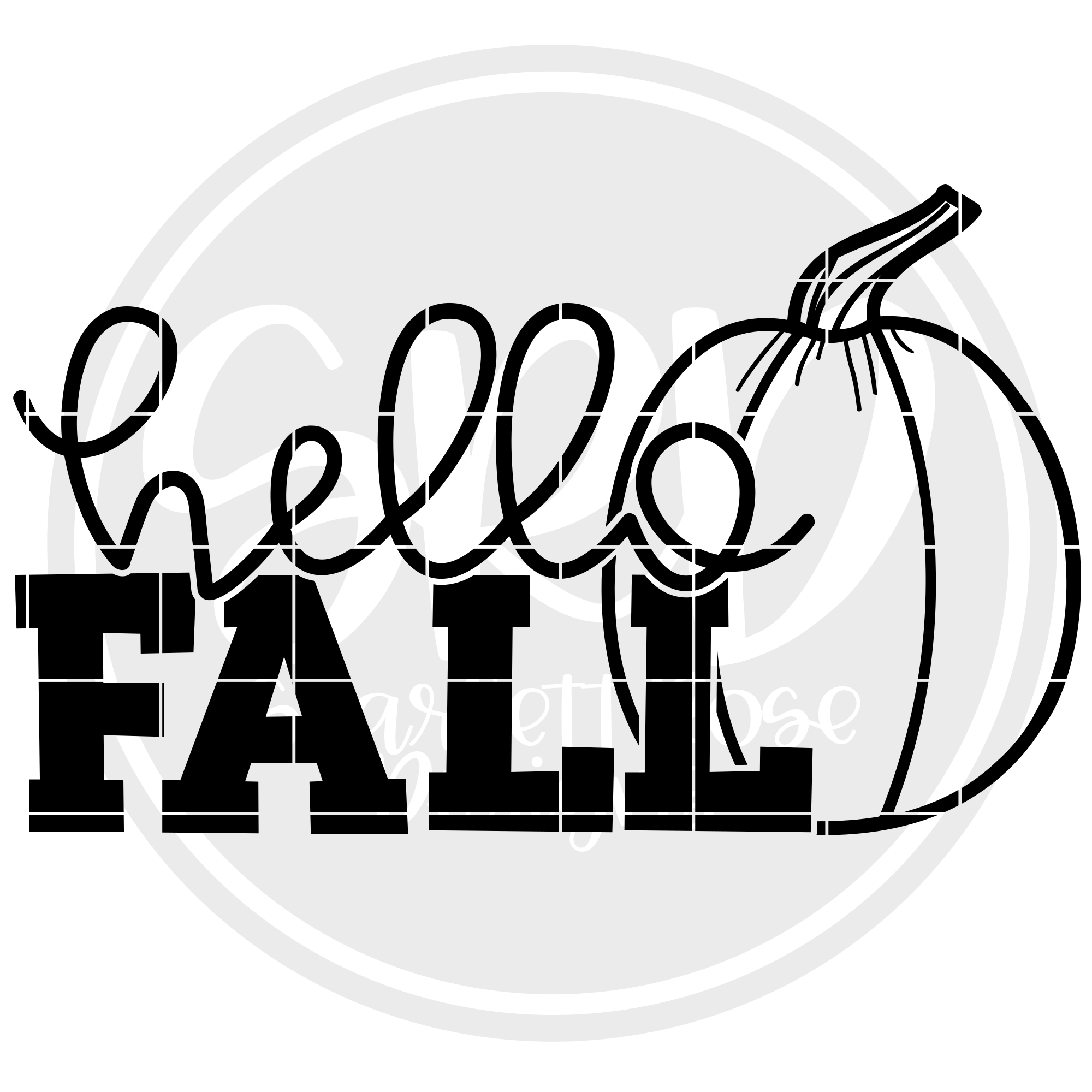 Thanksgiving Svg Hello Fall Svg Scarlett Rose Designs