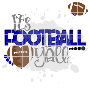 Football SVG, It's Football Y'all SVG cut file - Scarlett Rose Designs