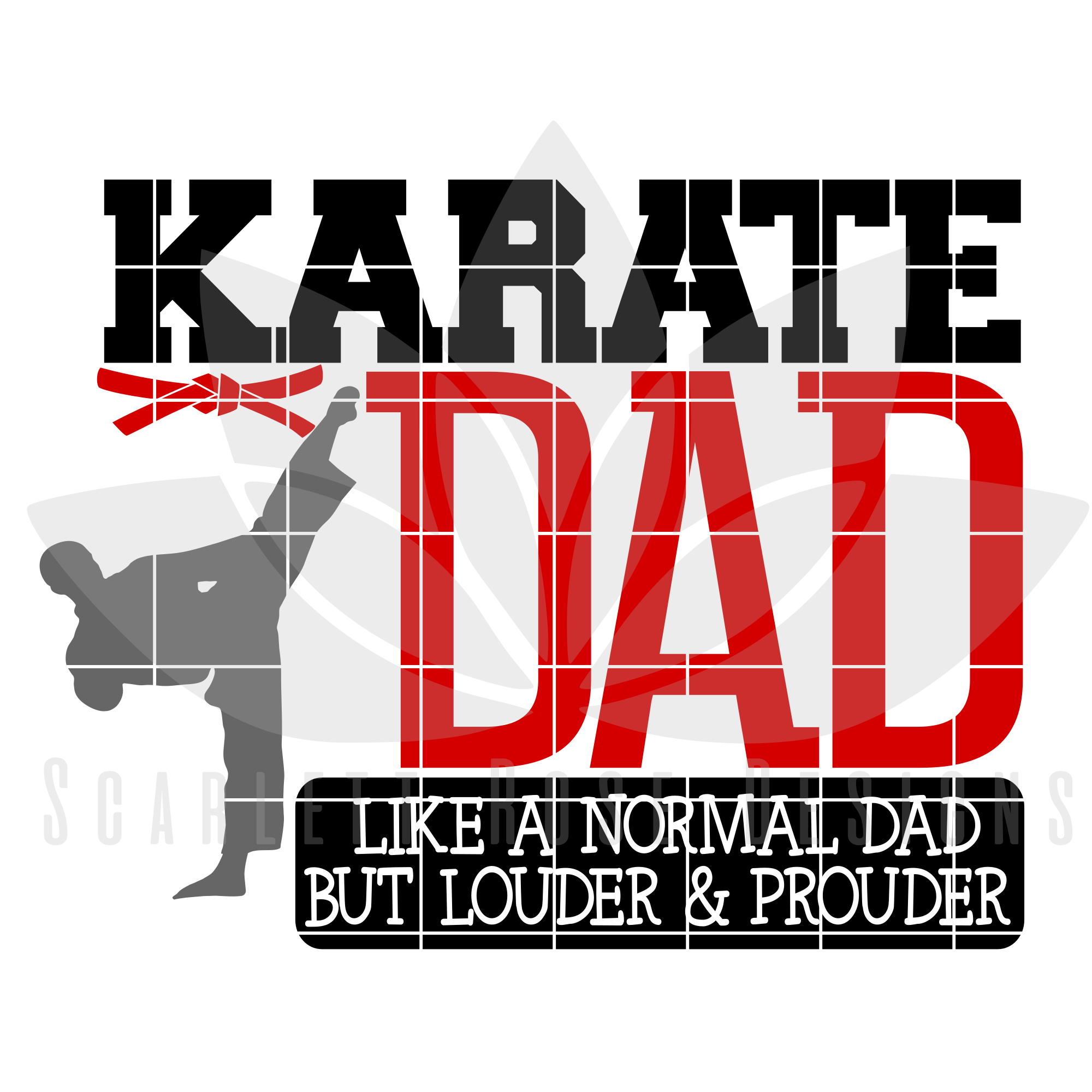 Download Sports SVG, Karate Dad - Karate Mom SVG SET cut file - Scarlett Rose Designs