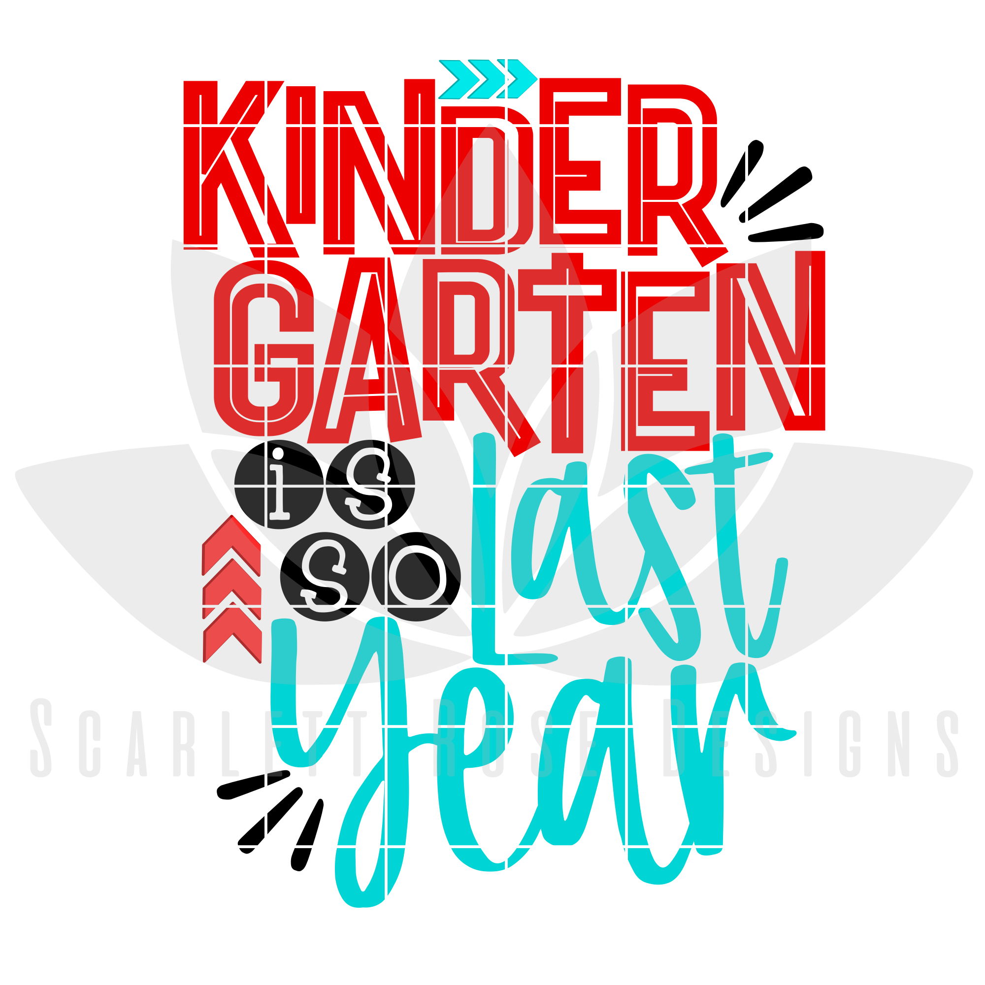 School Svg, Kindergarten is so Last Year - Boy SVG cut ...