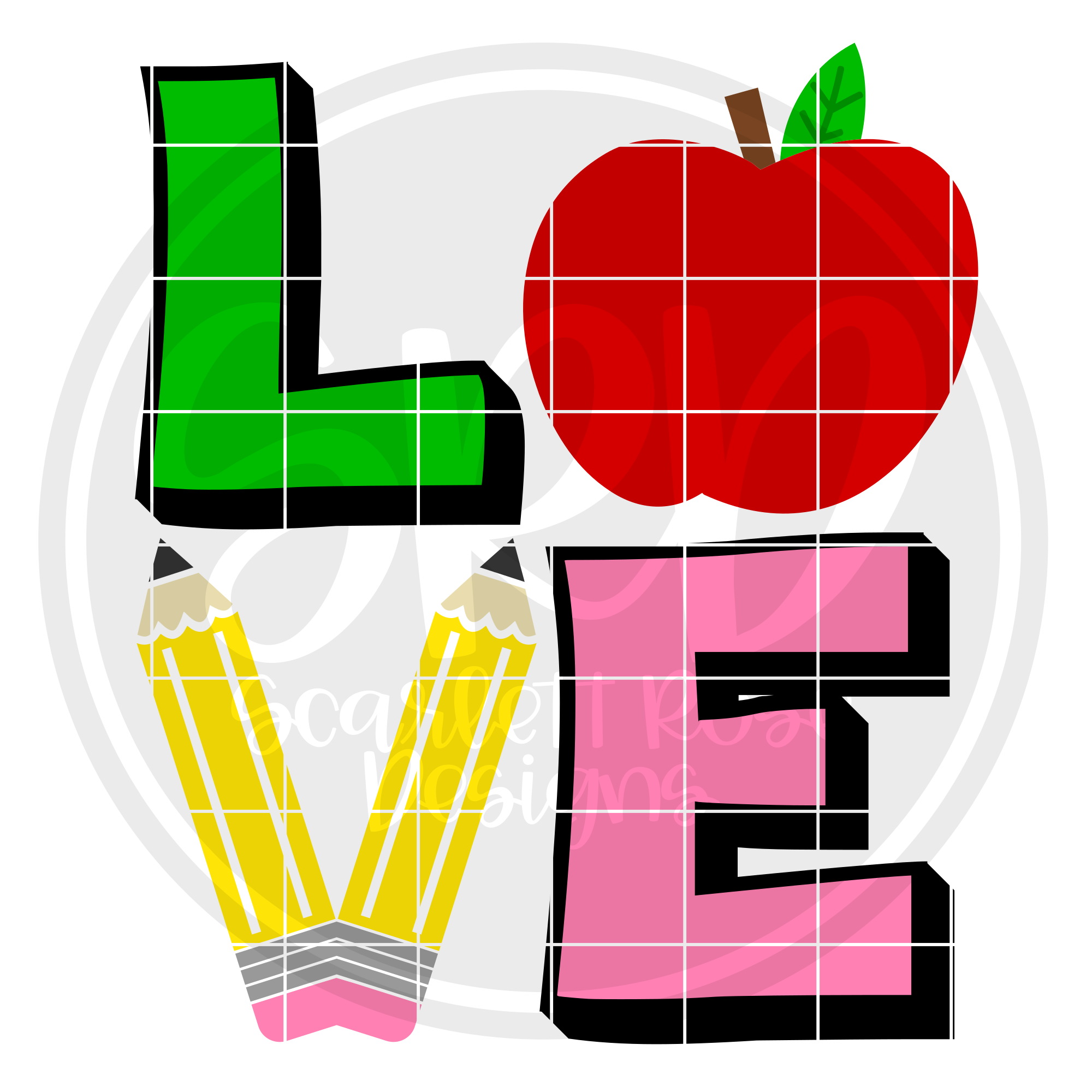 Download Teacher Appreciation Svg Cut File Love Teaching Svg Scarlett Rose Designs