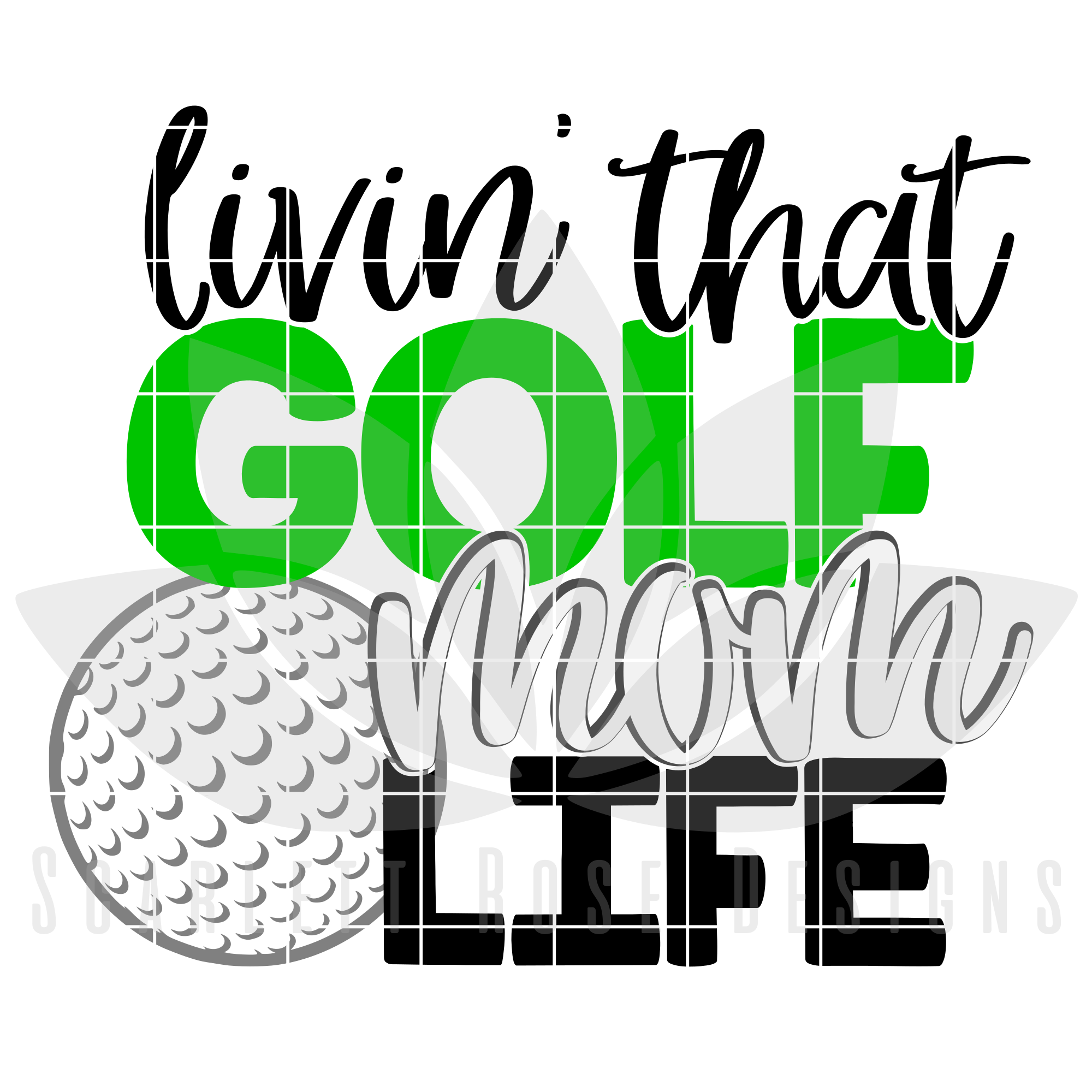 Download Sports Svg Golf Dad Golf Mom Svg Set Cut File Scarlett Rose Designs