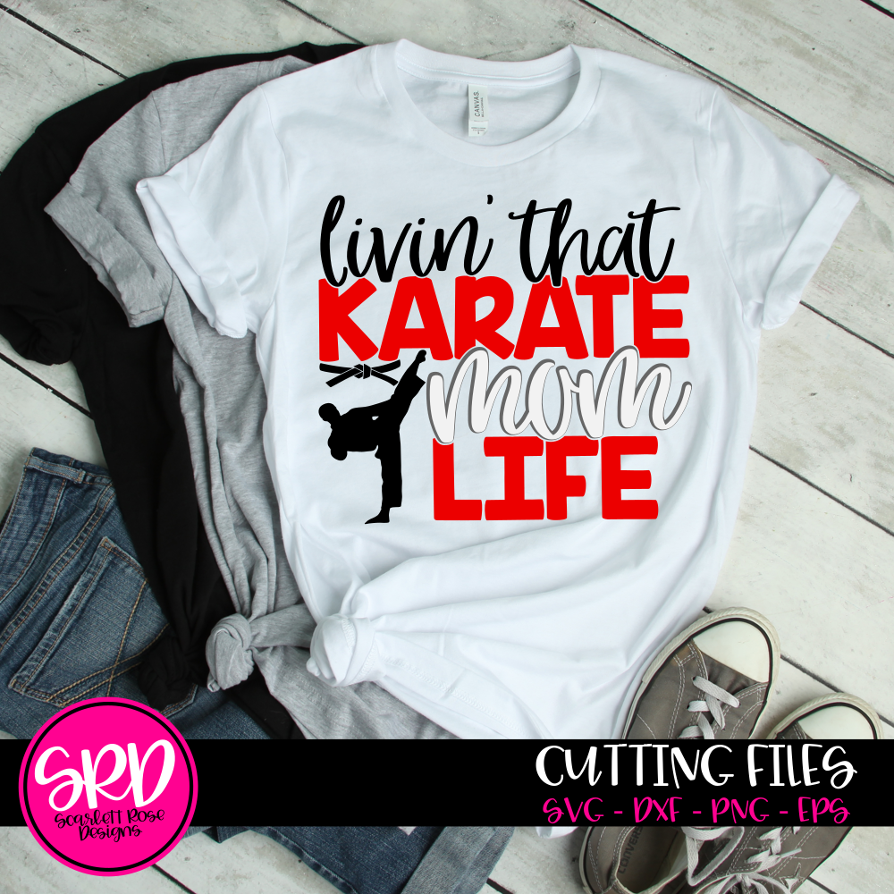 Karate Player Decal Karate Svg Vinyl Dxf Karate Kick Karate Kid Karate Mom Karate Silhouette Black Belt Svg Silhouette Iron On Clip Art Art Collectibles