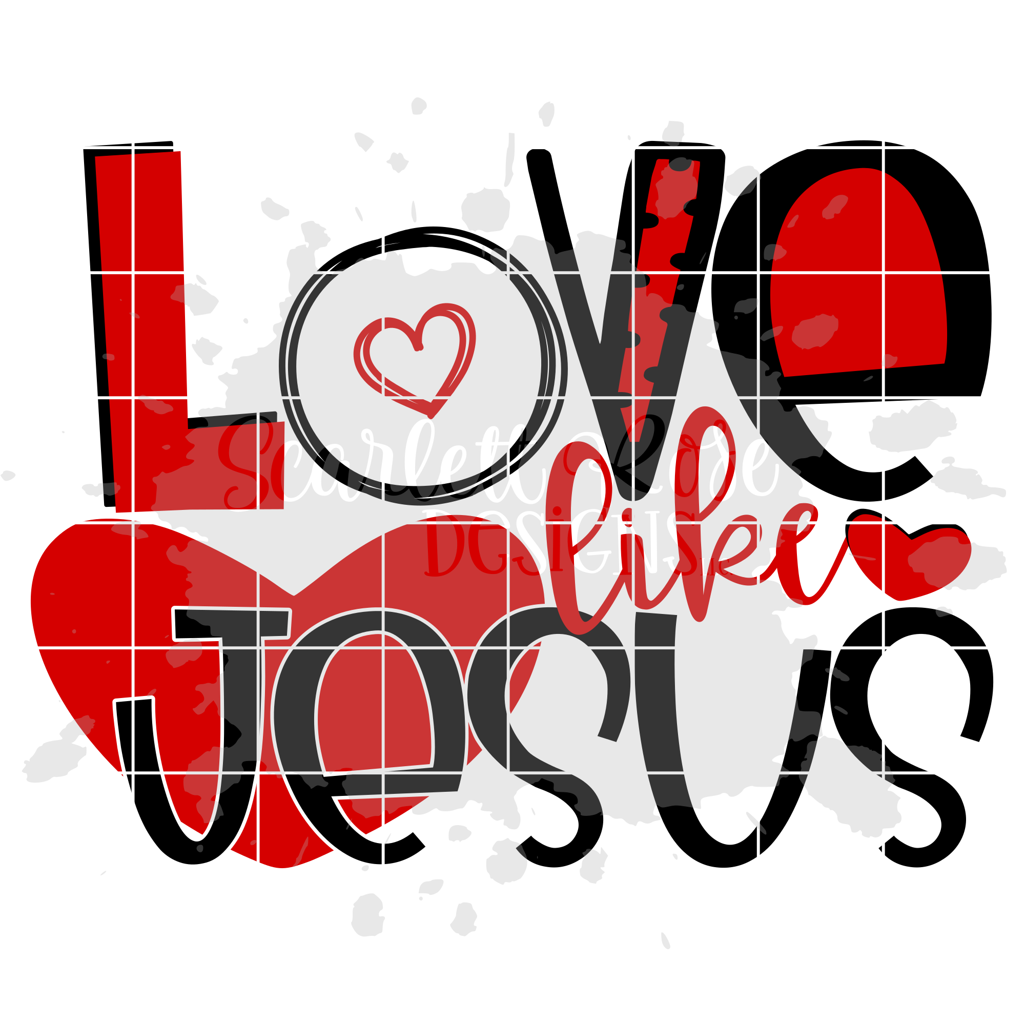 Valentine S Day Svg Love Like Jesus Svg Scarlett Rose Designs