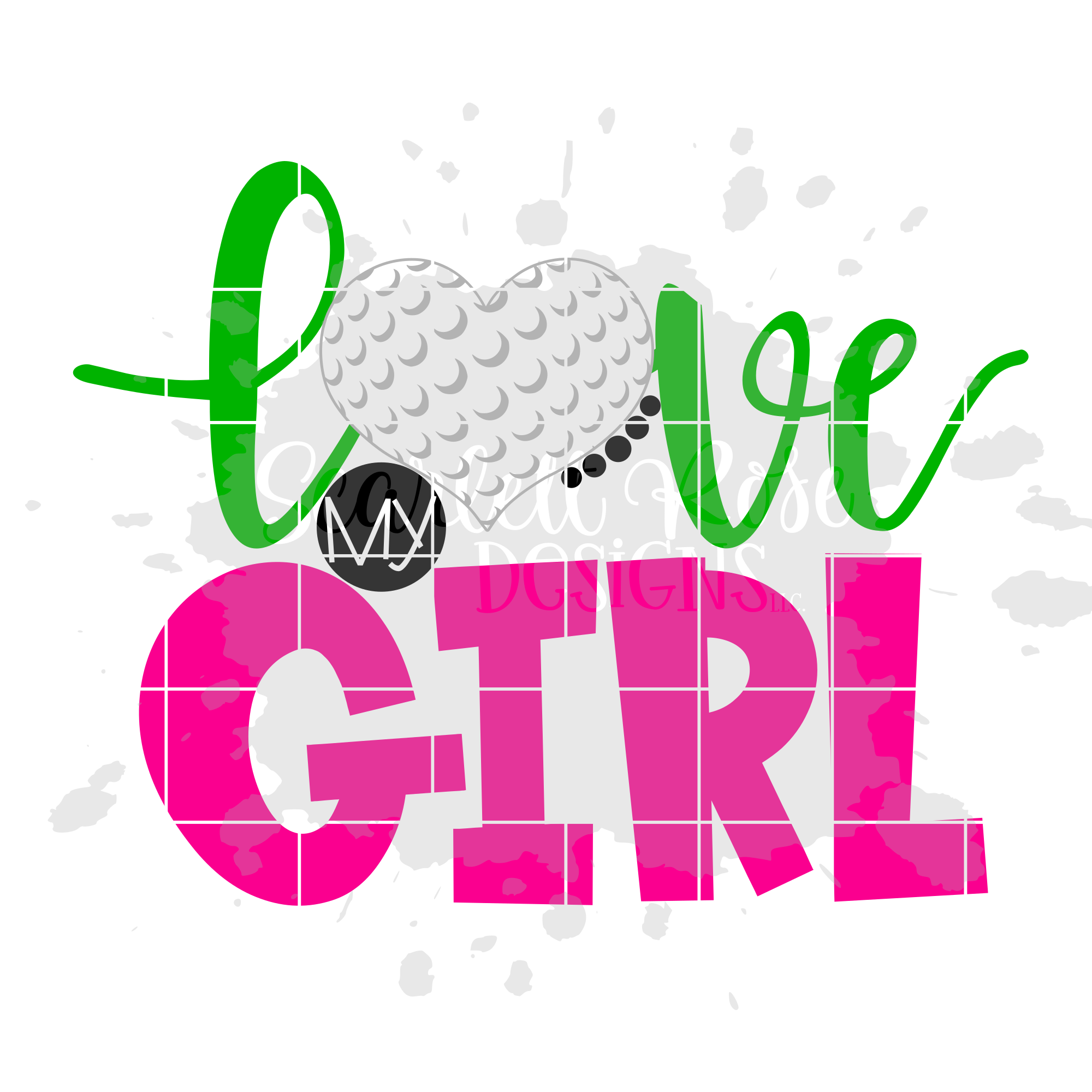 Download Love My Girl Golf Svg Cut File Scarlett Rose Designs