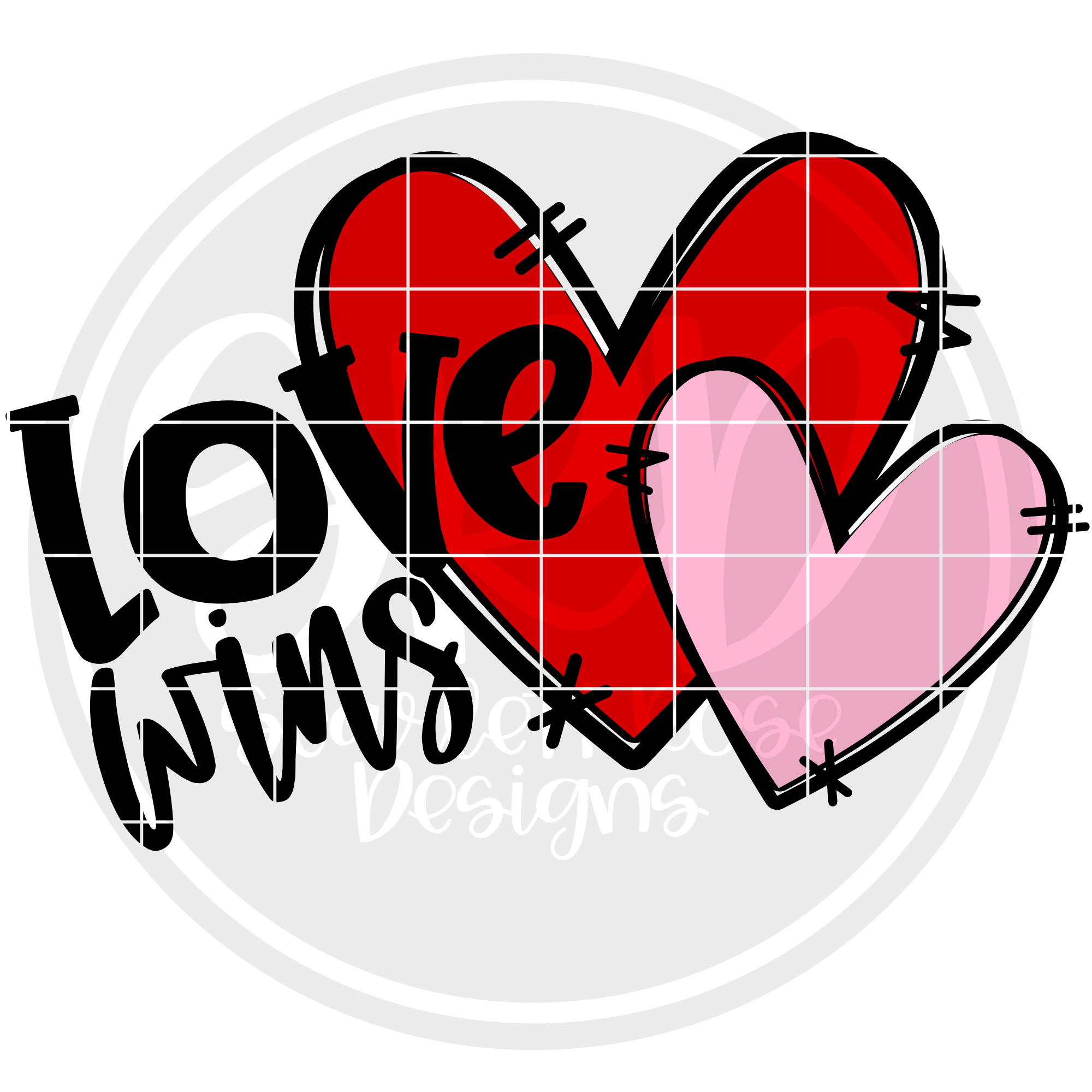 Download Valentine's Day SVG, Love Wins SVG - Color - Scarlett Rose ...