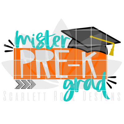 Download School Svg Mister Pre K Grad Svg Cut File Scarlett Rose Designs