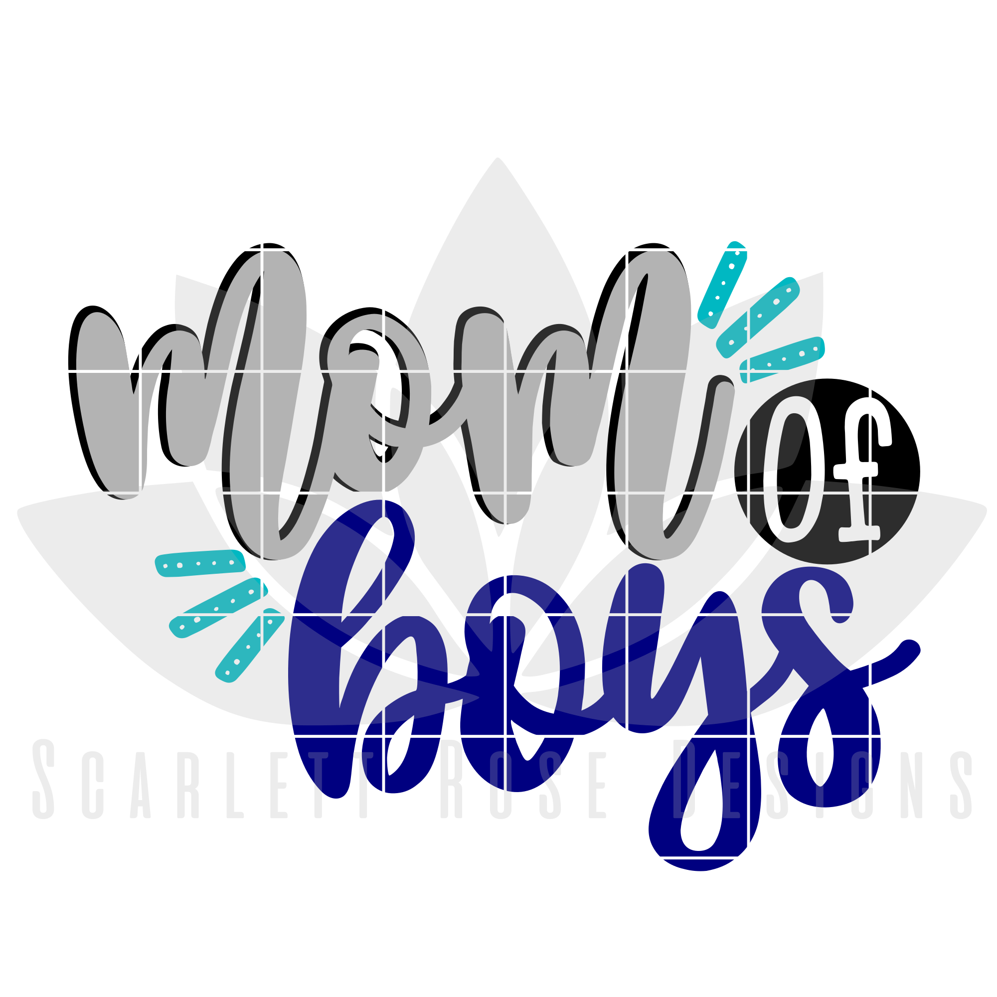 Download Mom of Boys SVG cut file - Scarlett Rose Designs