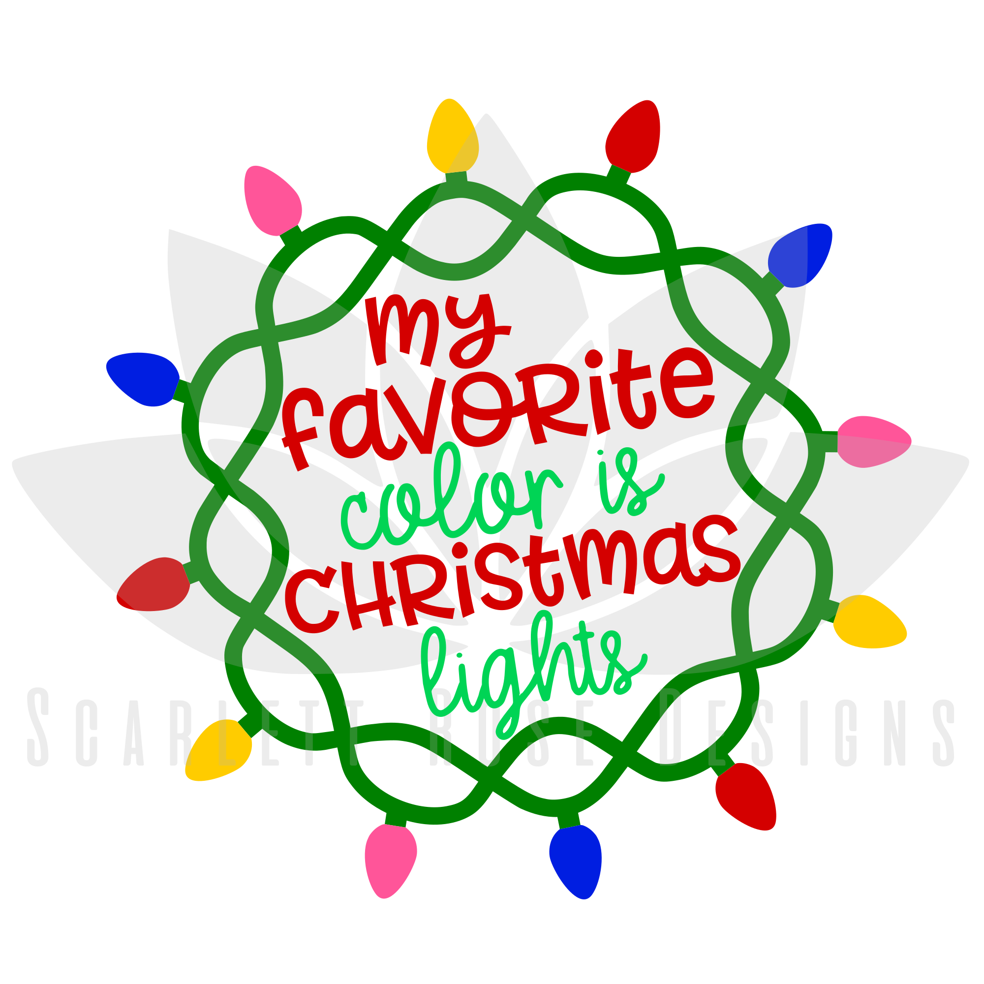 Download Christmas Lights SVG, Christmas Lights are my Favorite ...