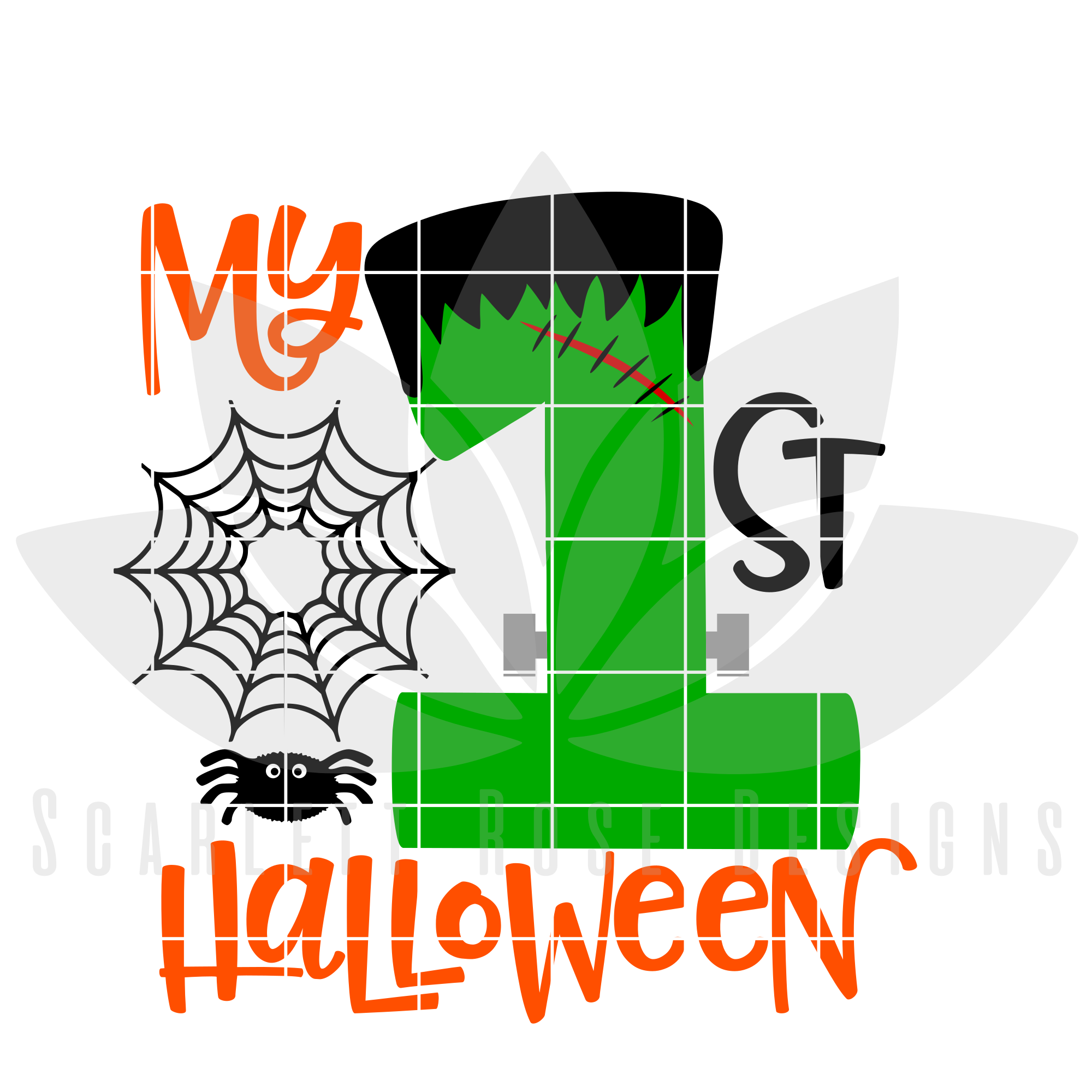 My First Halloween Svg Dxf Cut File Scarlett Rose Designs