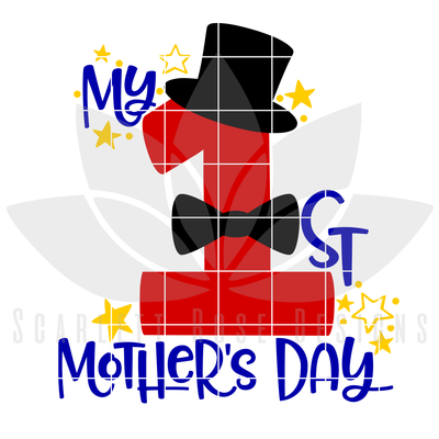 Free Free My First Mother&#039;s Day Svg