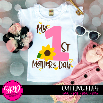 Download My First Mothers Day Svg Dxf Cut File Scarlett Rose Designs