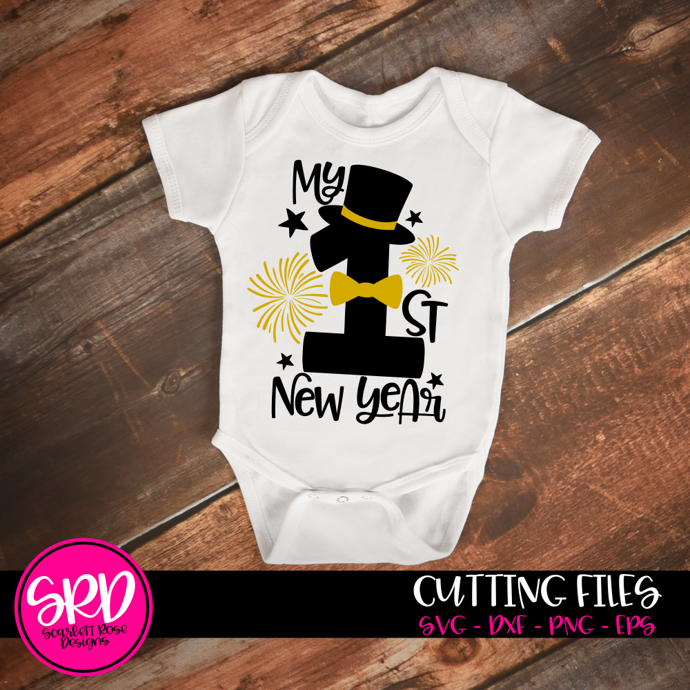 Download My First New Years Svg Boy New Year S Svg Scarlett Rose Designs