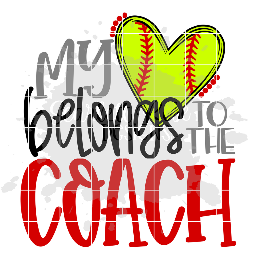 Download Softball Svg Cut Files Scarlett Rose Designs