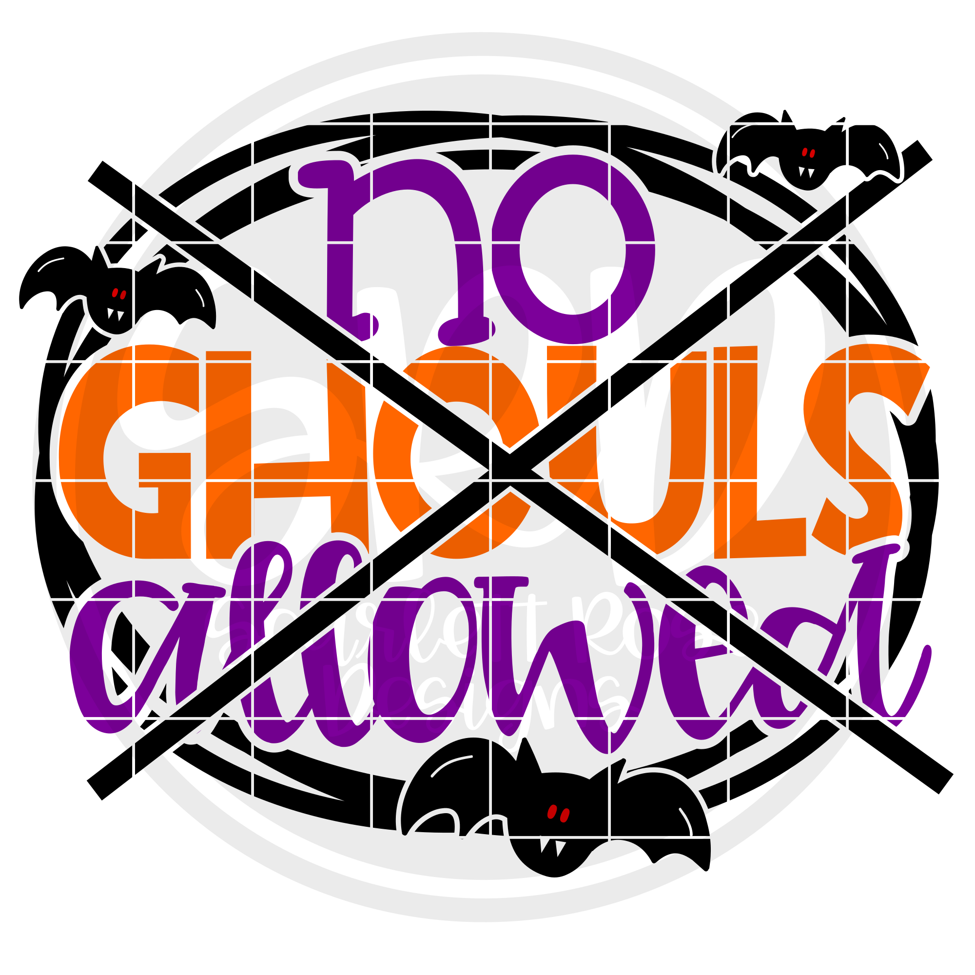 Download Halloween SVG, No Ghouls Allowed SVG - Scarlett Rose Designs