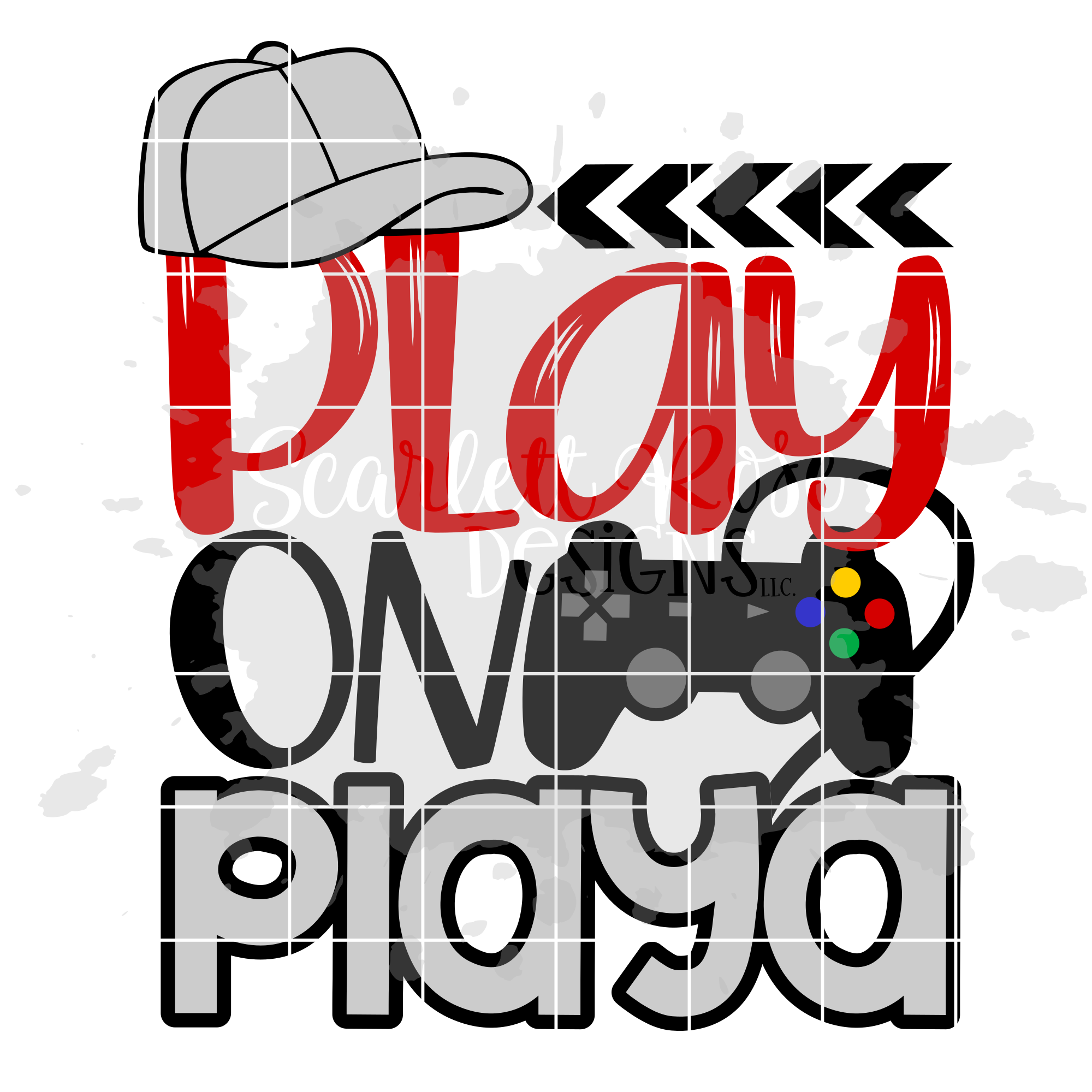 Download Play On Playa Video Game Svg Cut File Scarlett Rose Designs