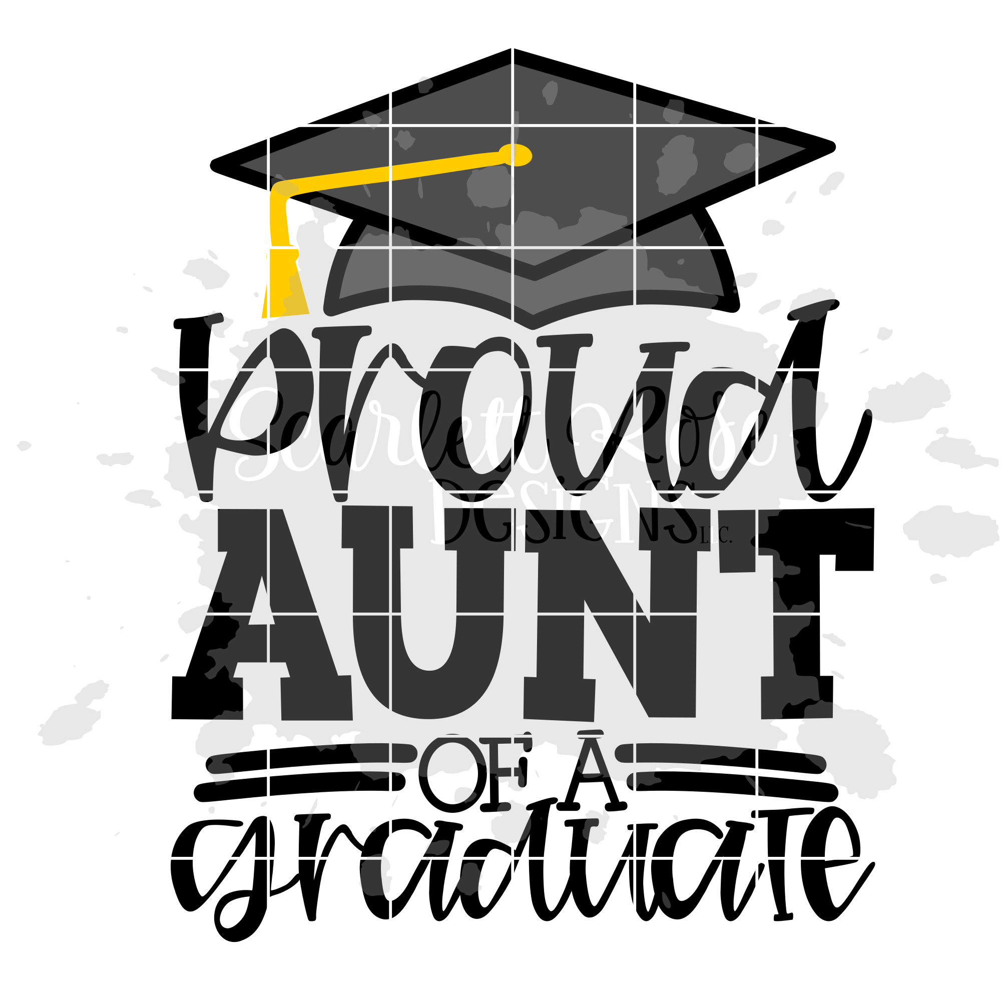 Download School Svg Proud Aunt Of A Graduate Svg Svg Cut File Scarlett Rose Designs