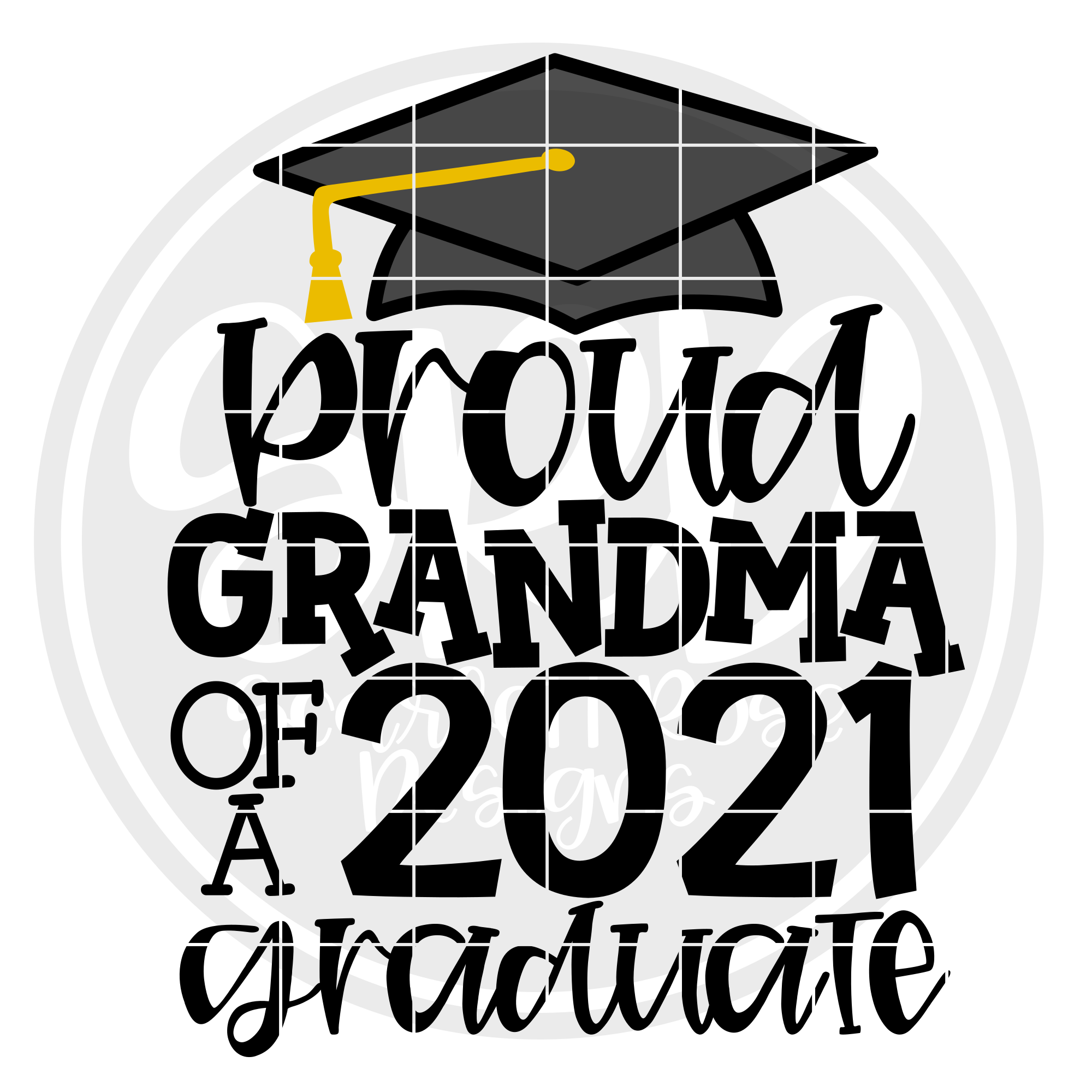 Download School Svg Proud Grandma Of A 2021 Graduate Svg Svg Cut File Scarlett Rose Designs