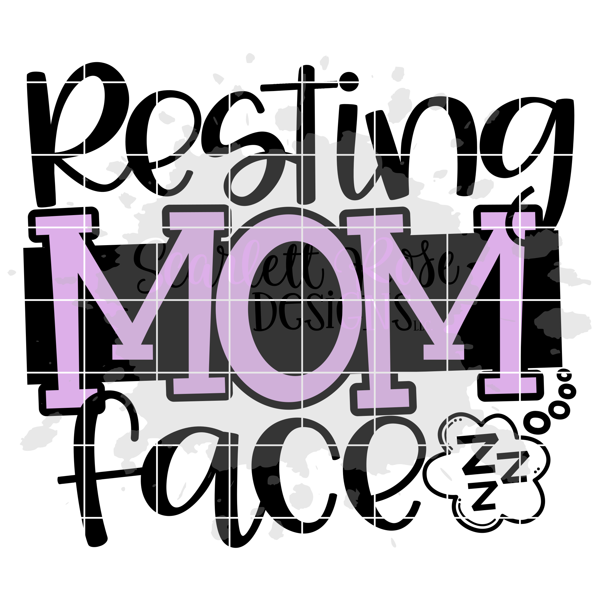 Download Resting Mom Face SVG cut file - Scarlett Rose Designs