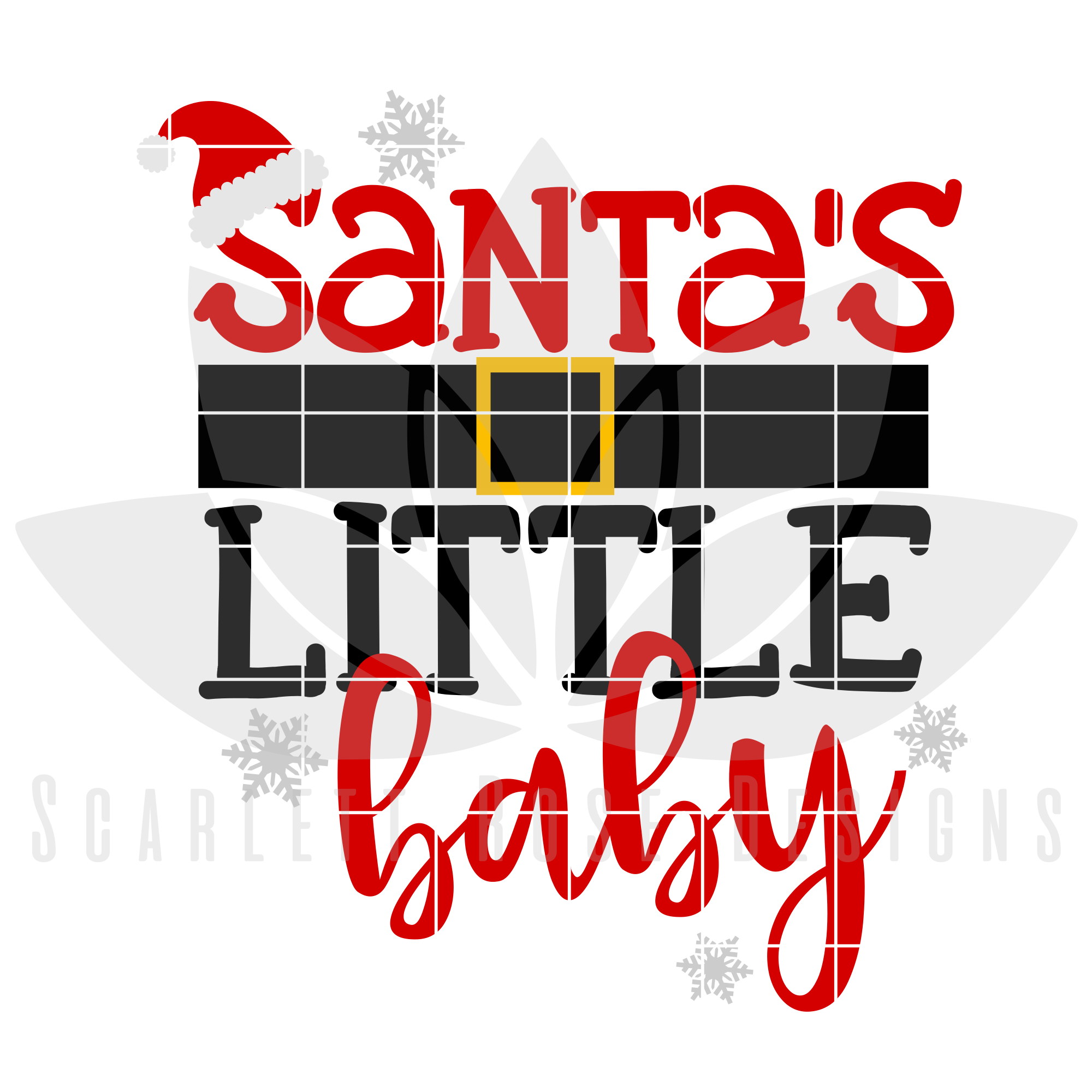 Download Christmas Svg Dxf Santa S Little Baby Cut File Scarlett Rose Designs PSD Mockup Templates