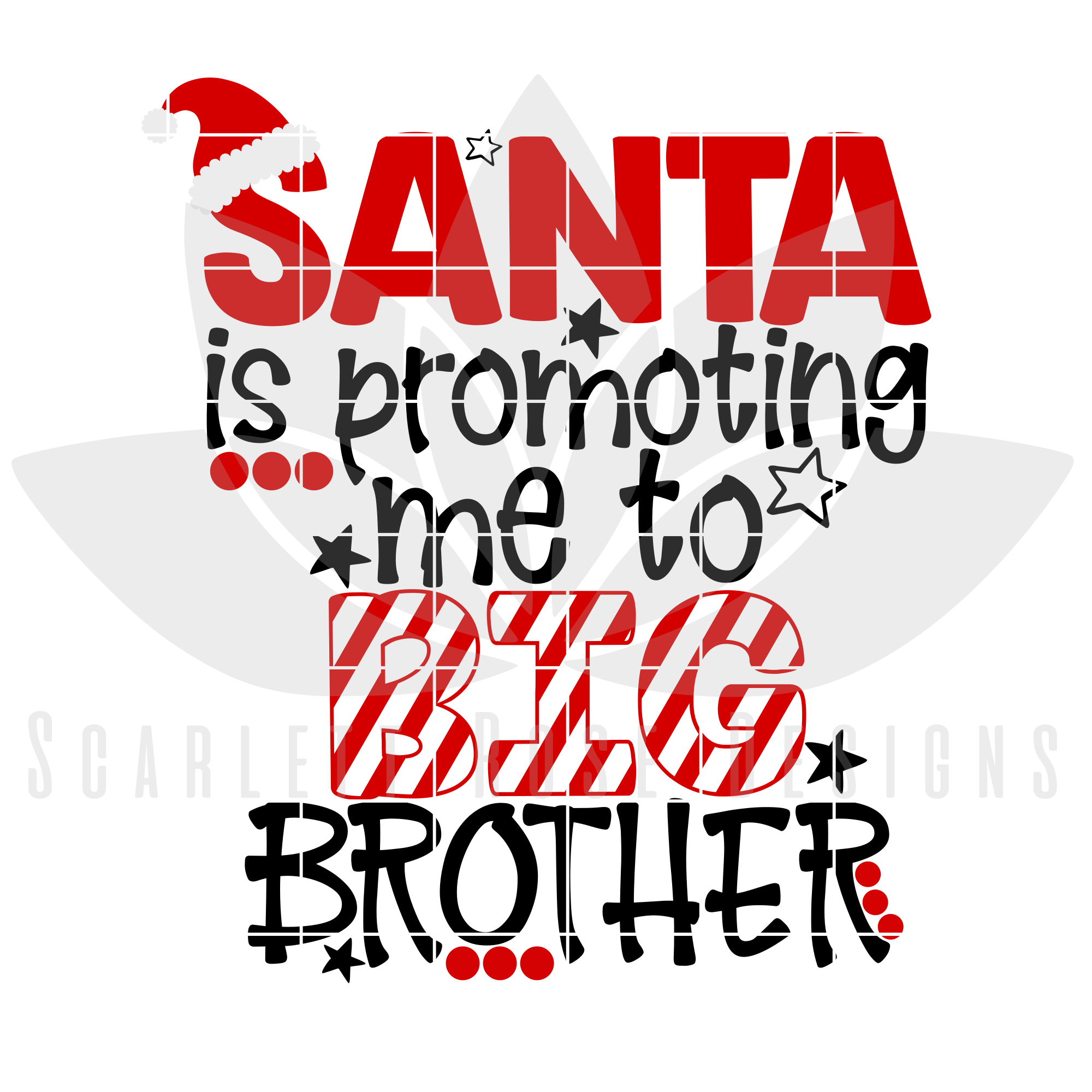 Santa Is Promoting Me To Big Brother Off 76 Free Shipping