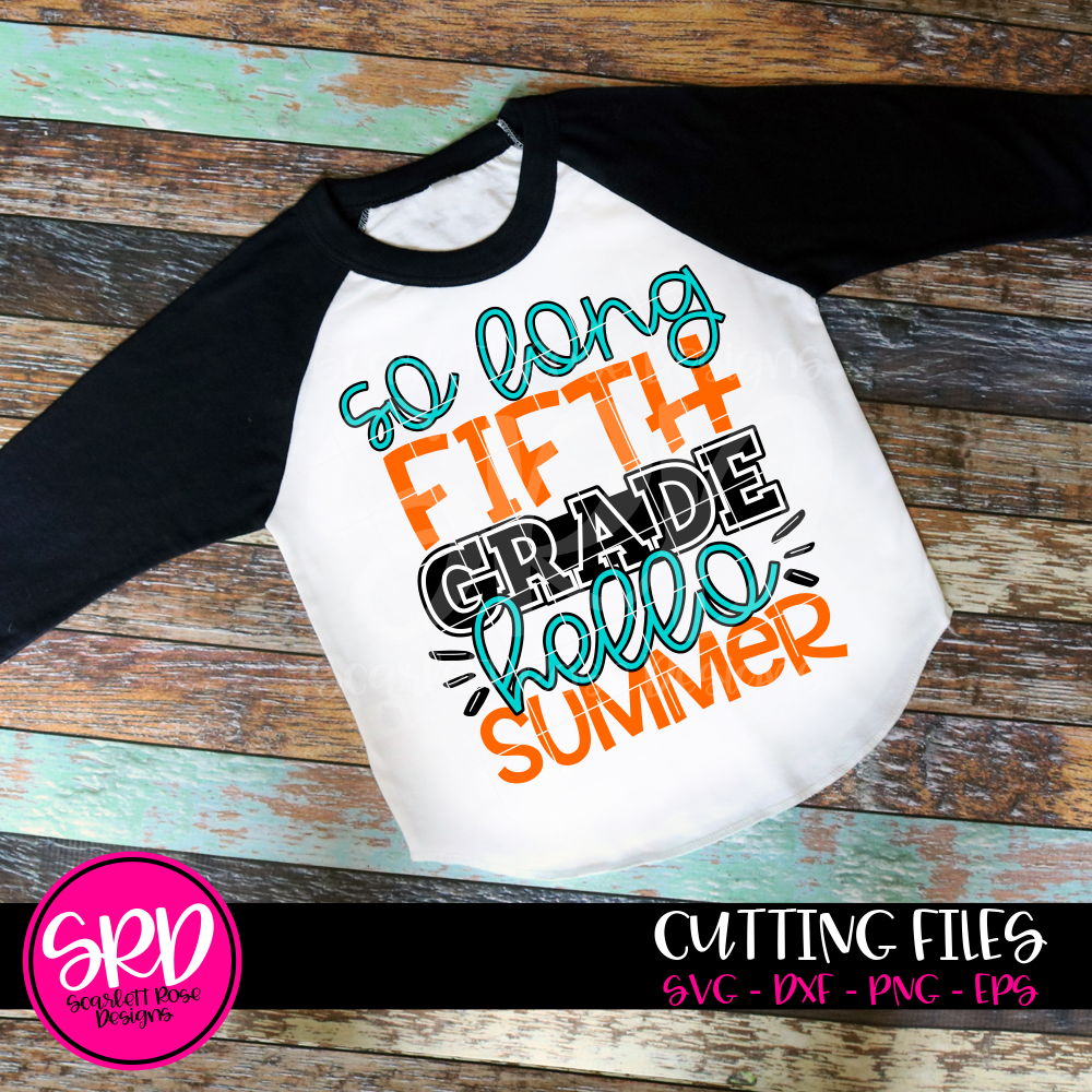 Free Free 303 So Long Kindergarten Hello Summer Svg SVG PNG EPS DXF File