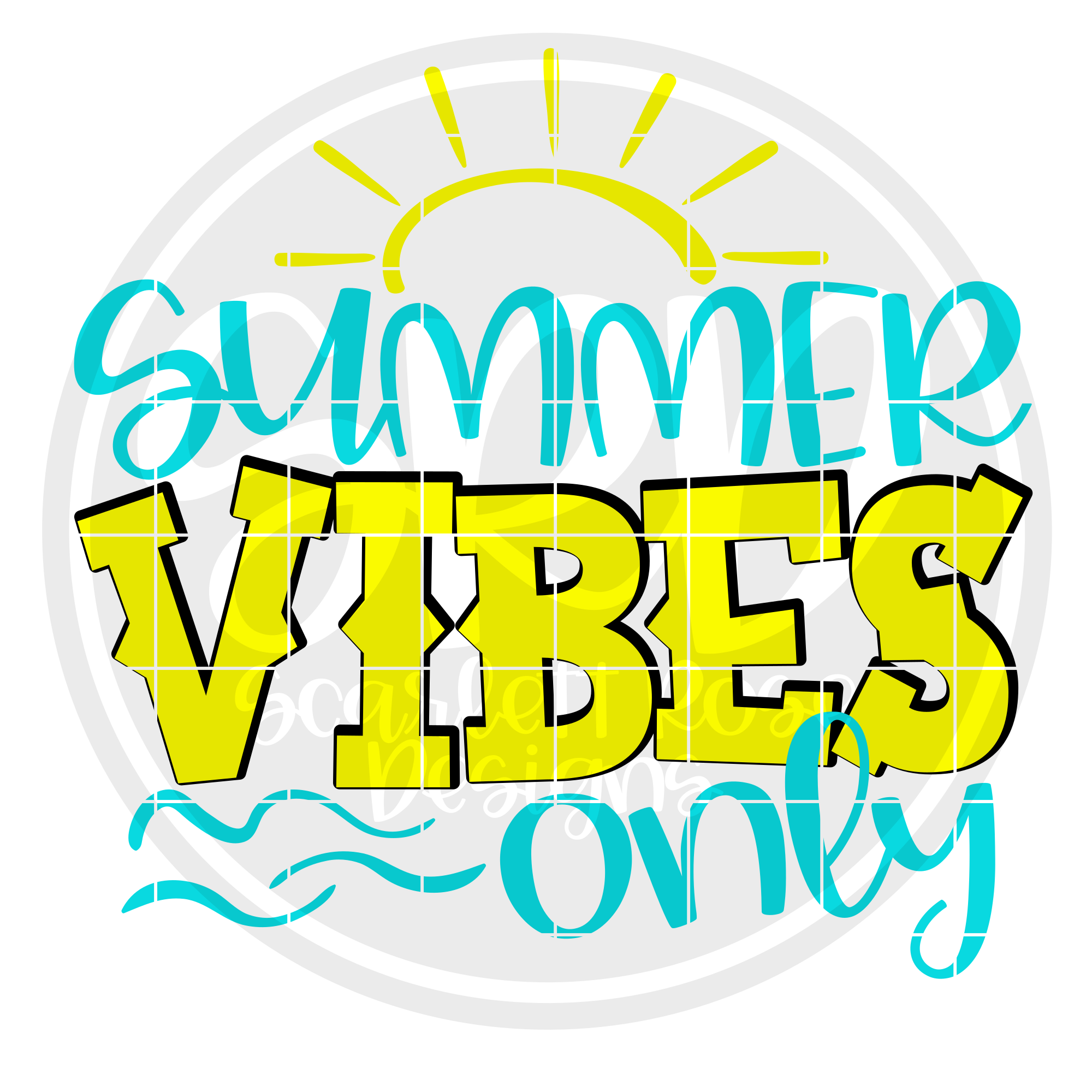 Download Summer Svg Summer Vibes Only Svg Scarlett Rose Designs