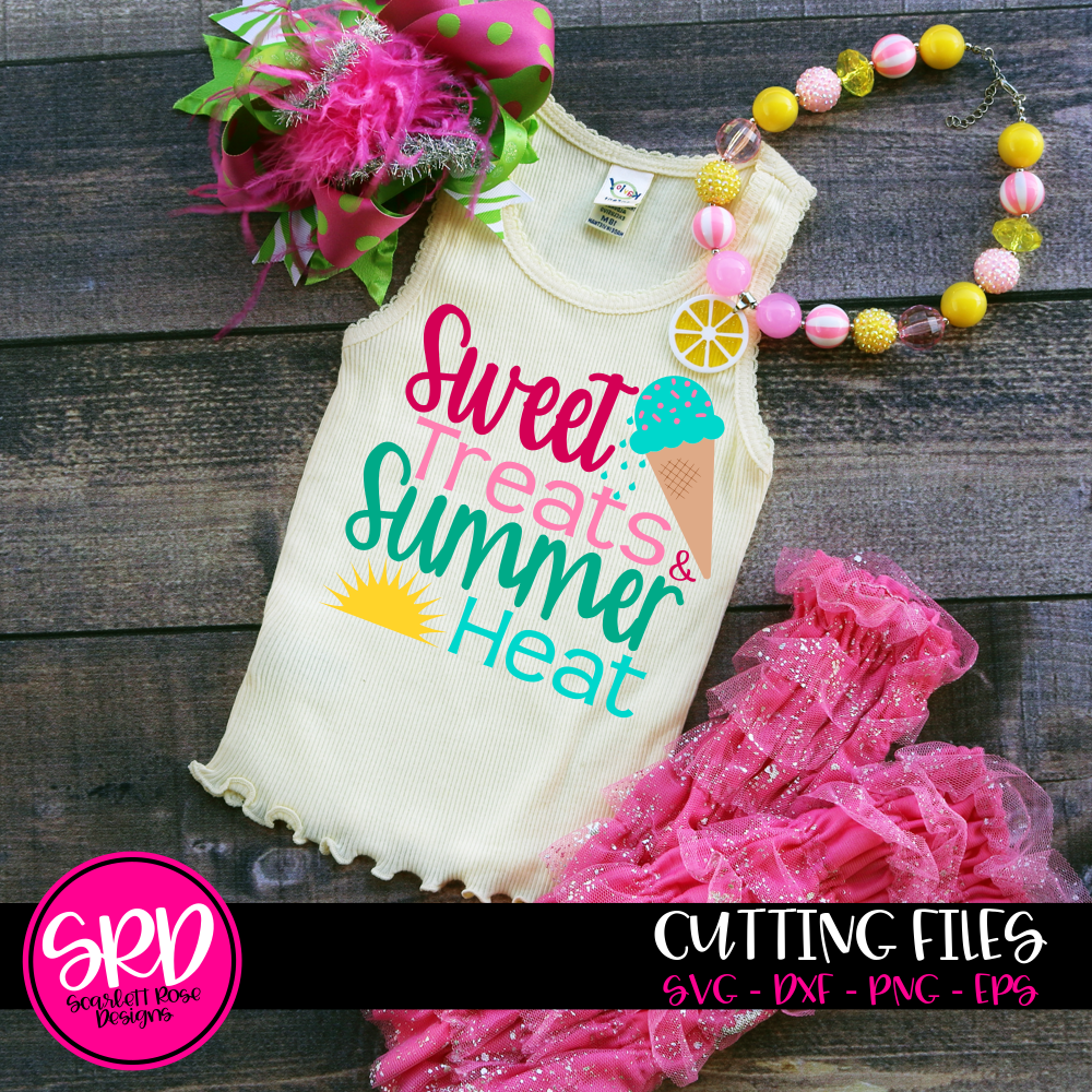 Download Summer Beach SVG cut file, Ice Cream, Sweet Treats and ...