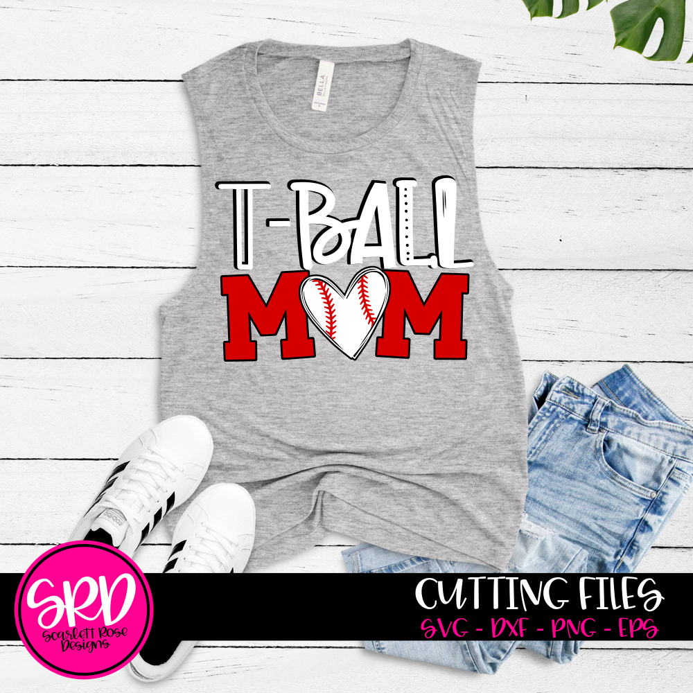 T-ball Mom SVG - Baseball SVG, SVG cut file - Scarlett ...