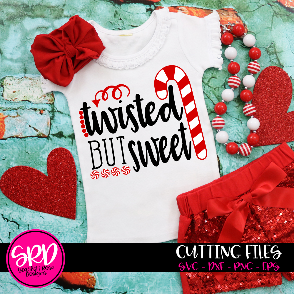 Download Christmas SVG, Candy Cane, Twisted but Sweet, Peppermint ...