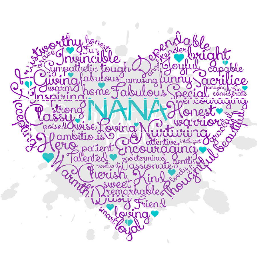 Download Mother S Day Svg Cut File Best Grandma Heart Word Cloud Art Scarlett Rose Designs