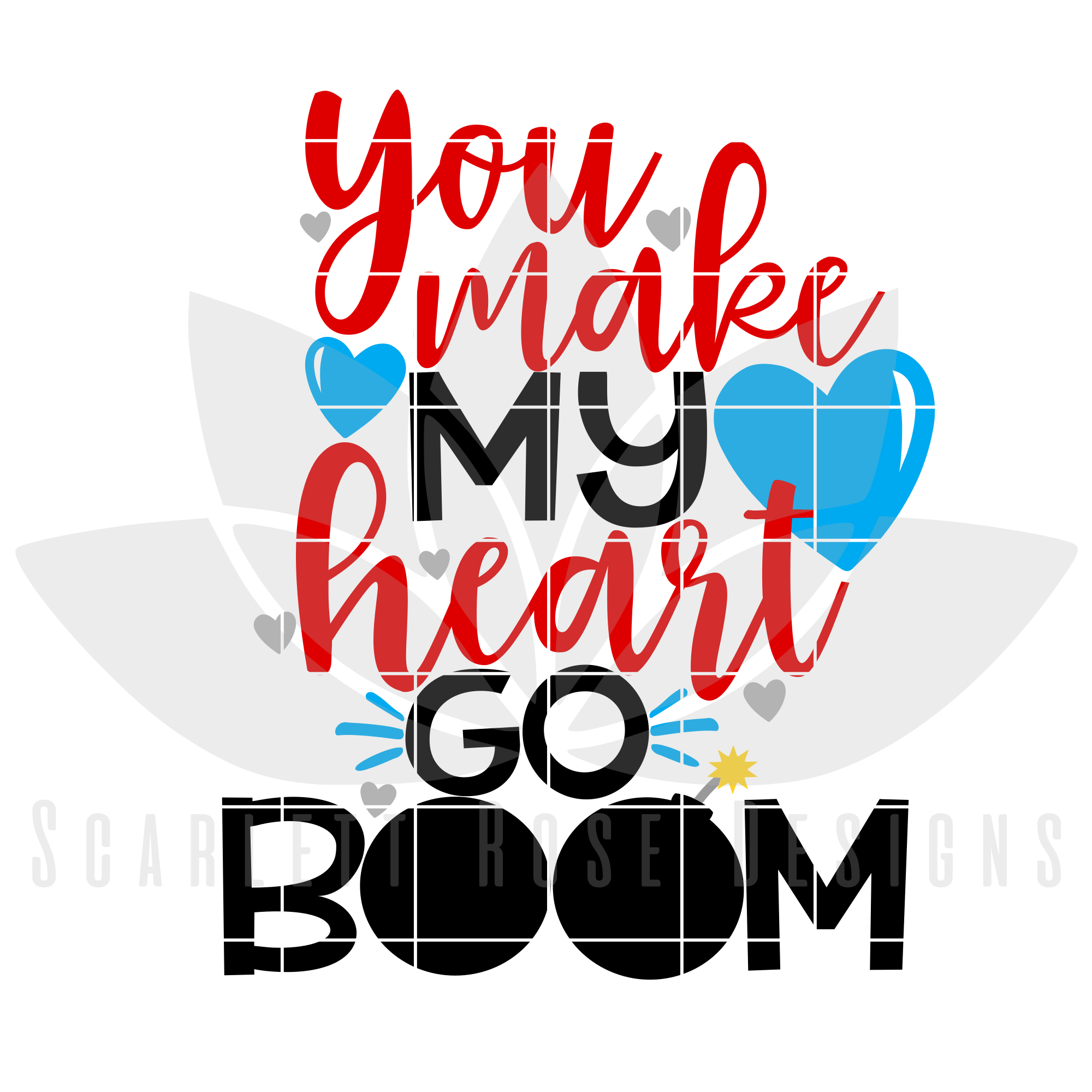 my heart goes boom boom boom lyrics