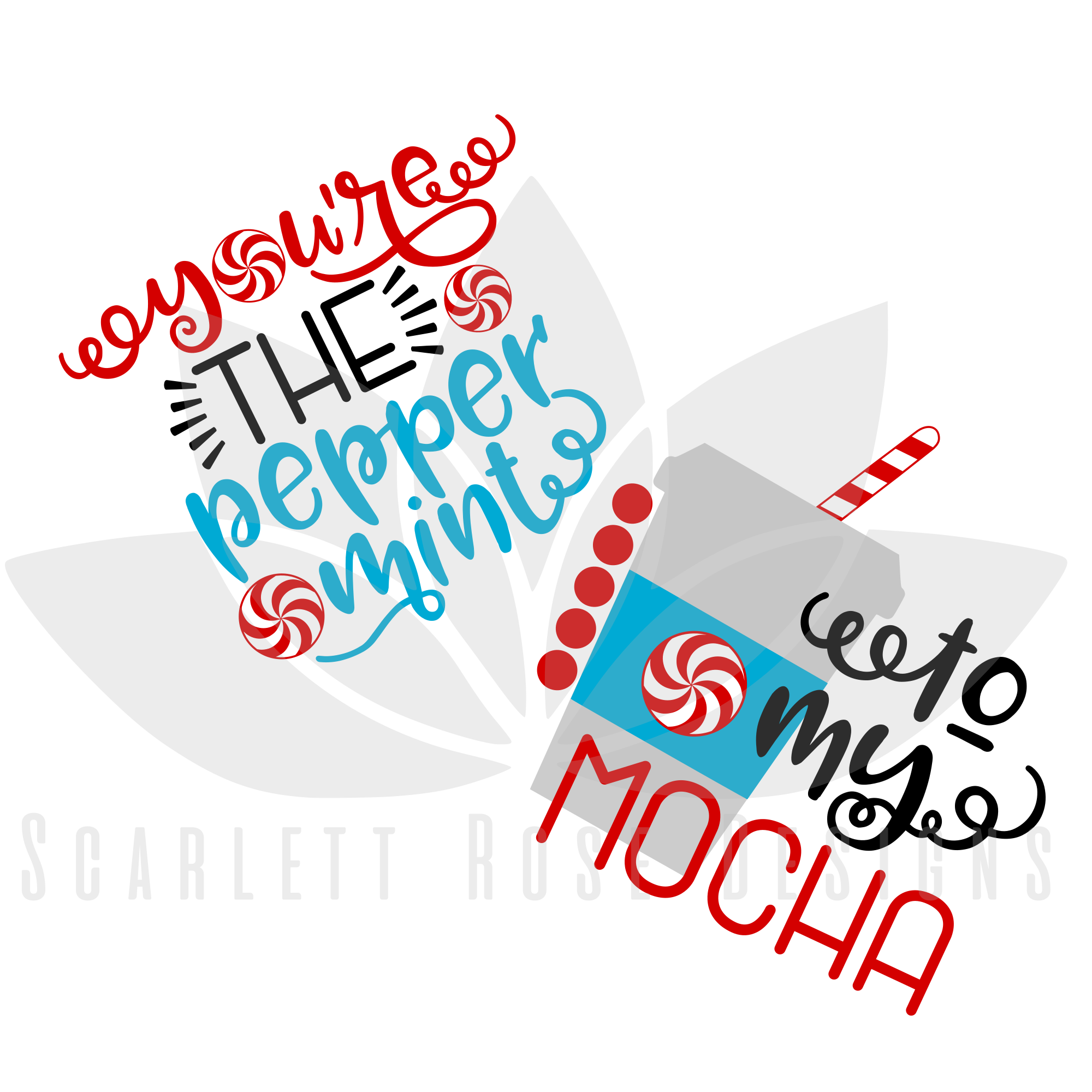 Download Christmas SVG, You're the Peppermint-To My Mocha, Mommy ...