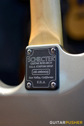 schecter guitar serial number