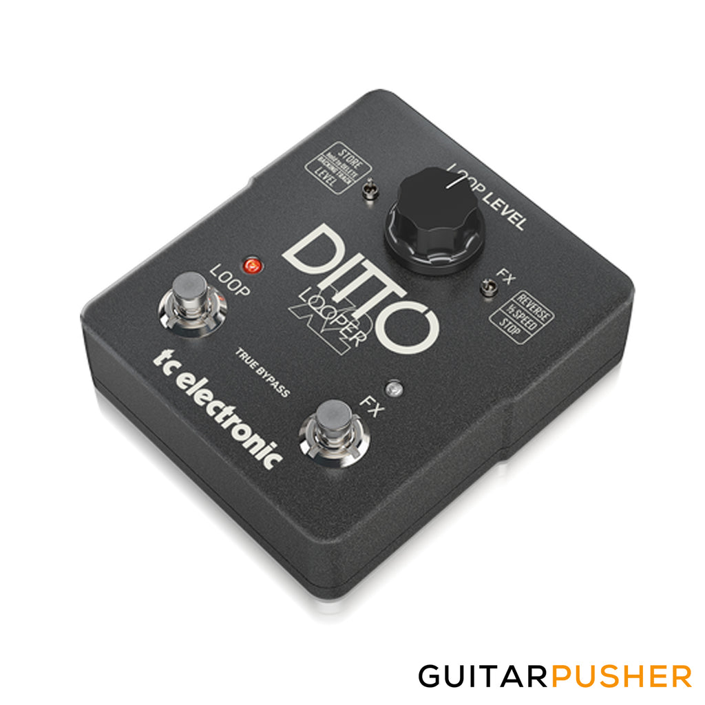 TC Electronic Ditto X2 Looper Pedal GuitarPusher