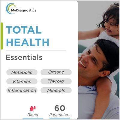 MyDiagnostics Total Health Essentials - Full Body Checkup at home in hyderabad