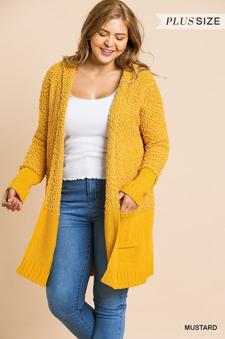 5807   Sydney Multi-Colored Sweater Cardigan - Reg & Plus Sizes!