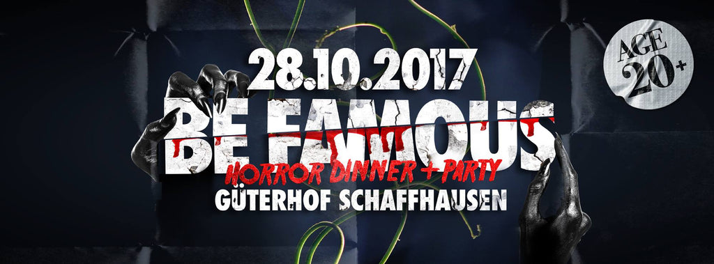 Be Famous Horror Night im Güterhof in Schaffhausen mit Dr. Ginger Halloween Bar