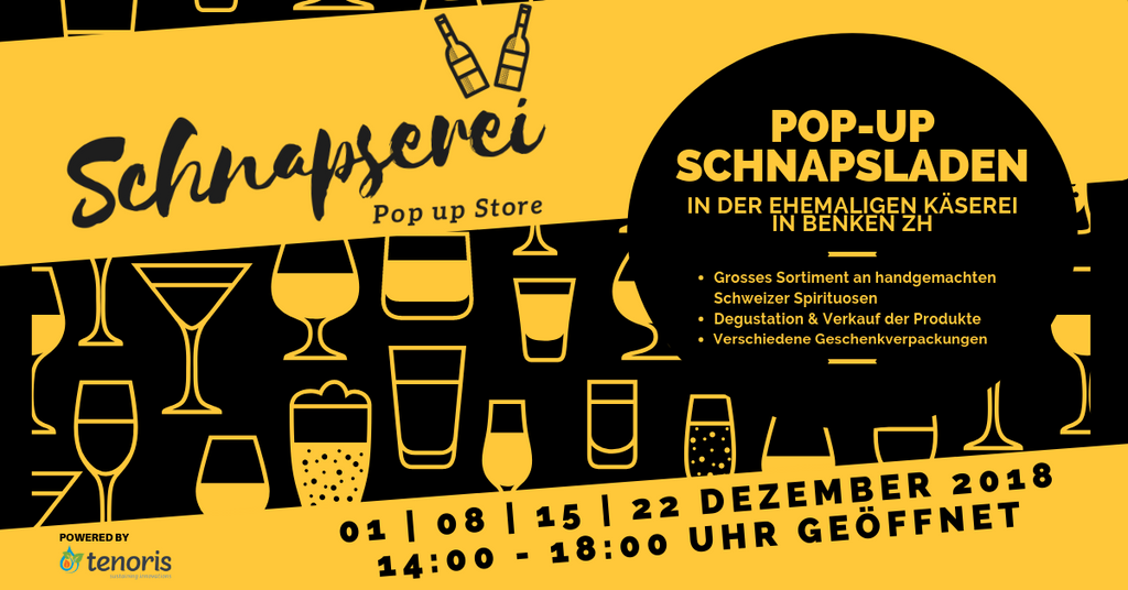 Schnapserei Pop-up Store Benken ZH