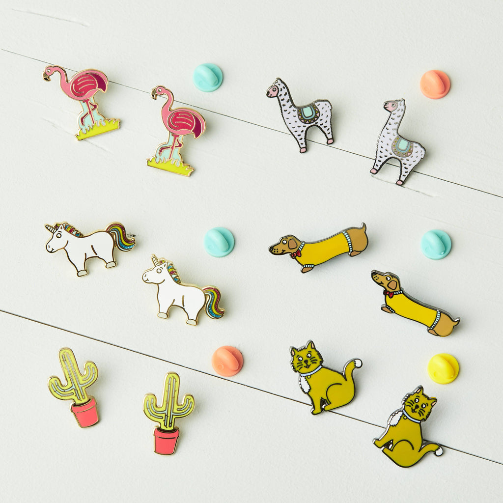 Cactus Pin | Pin Badge | The Pop Out Card Company | The Pop Out Card ...